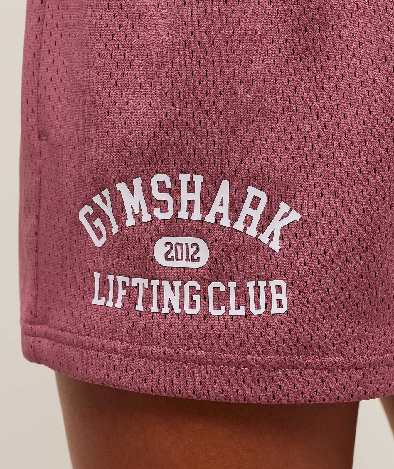 Gymshark Lifting Club Mesh Shorts - Reset Pink