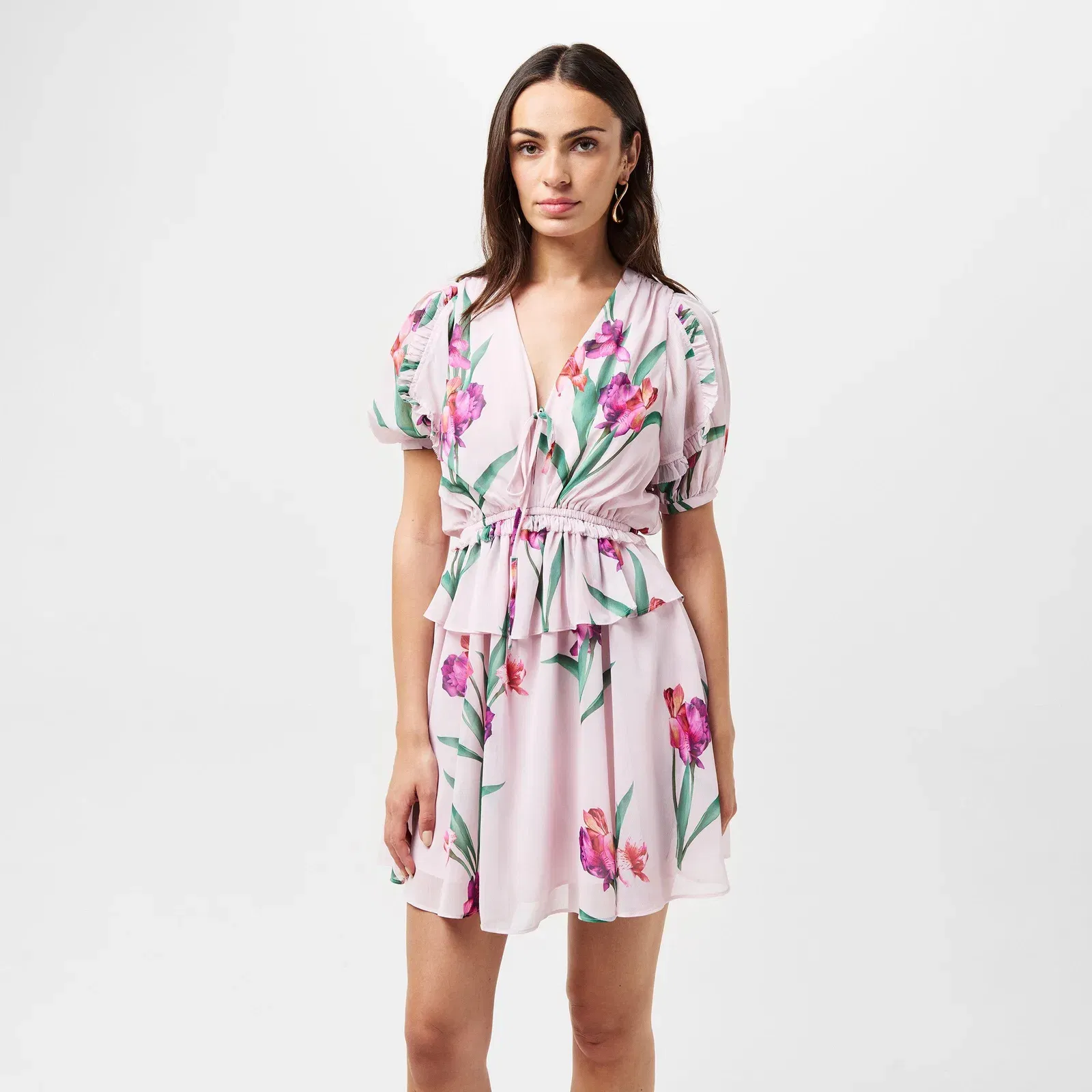 Merieli Floral Mini Dress