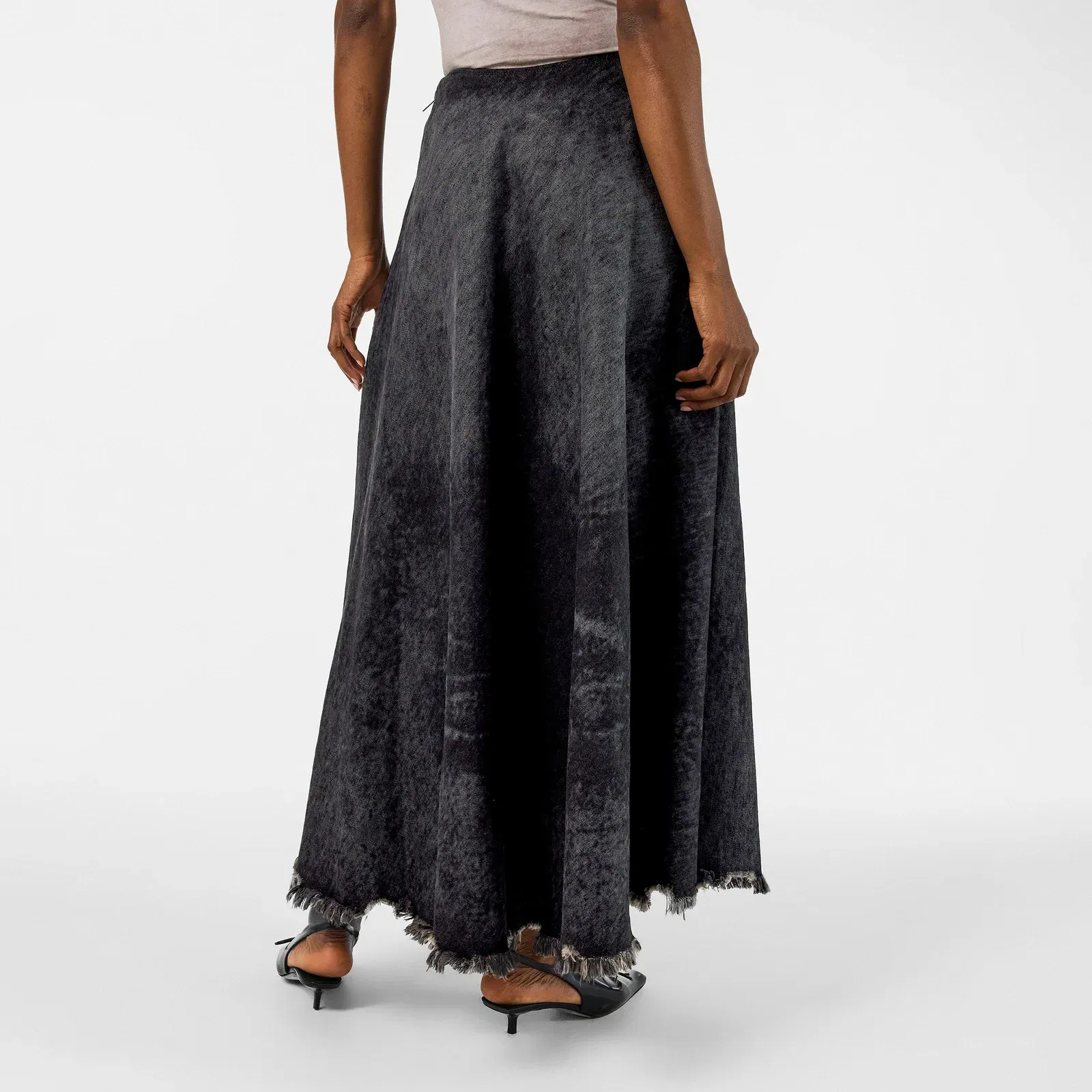 De-Hannie-Fsh Denim Skirt