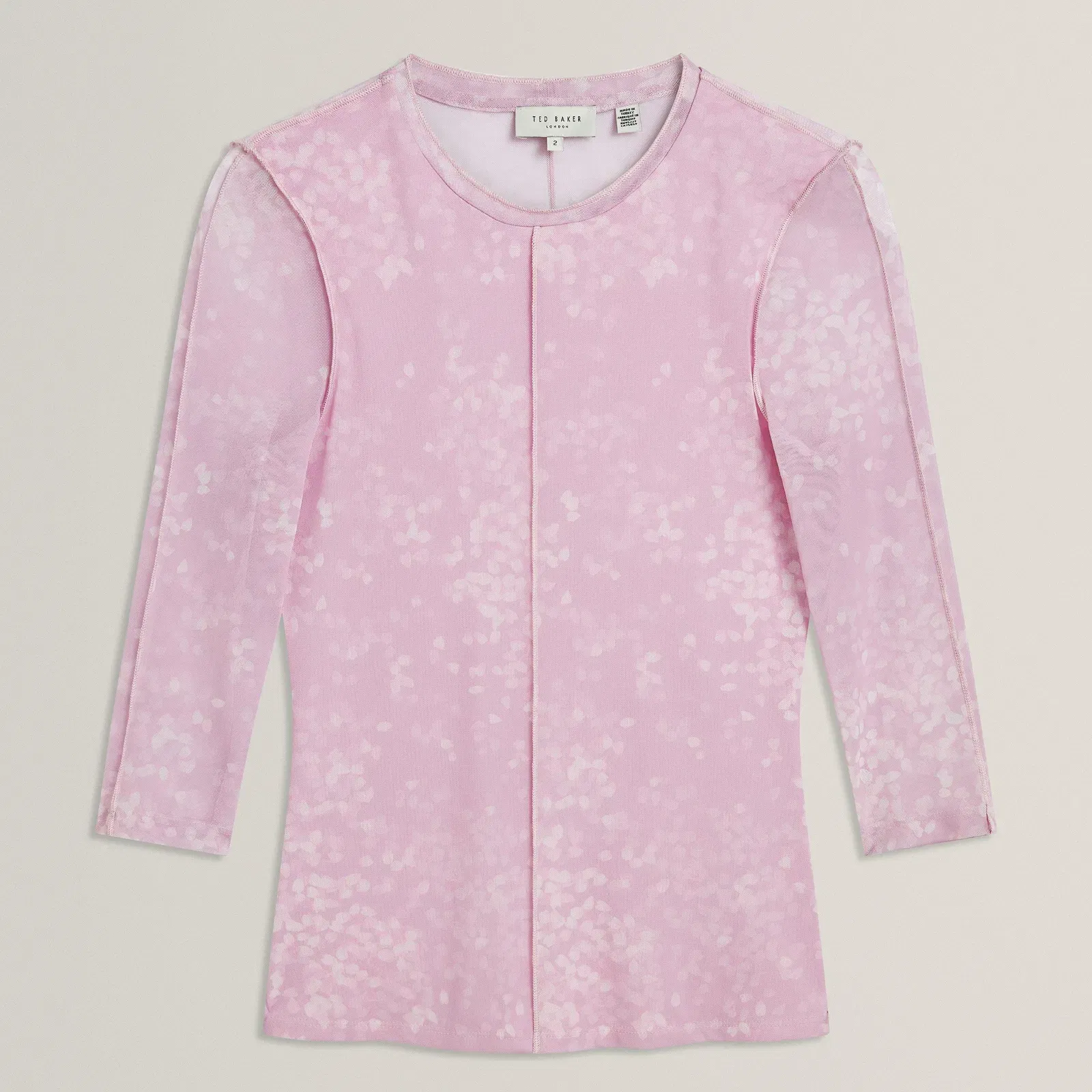 Ted Baker Mesh Print Top