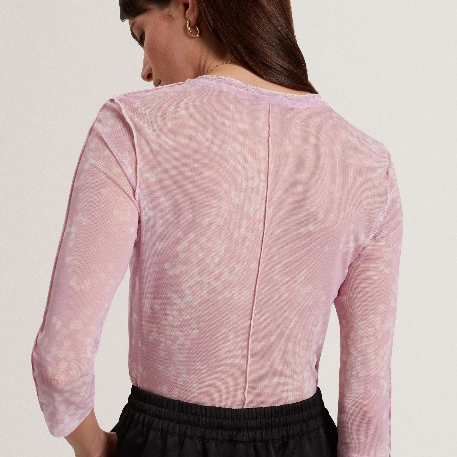 Ted Baker Mesh Print Top