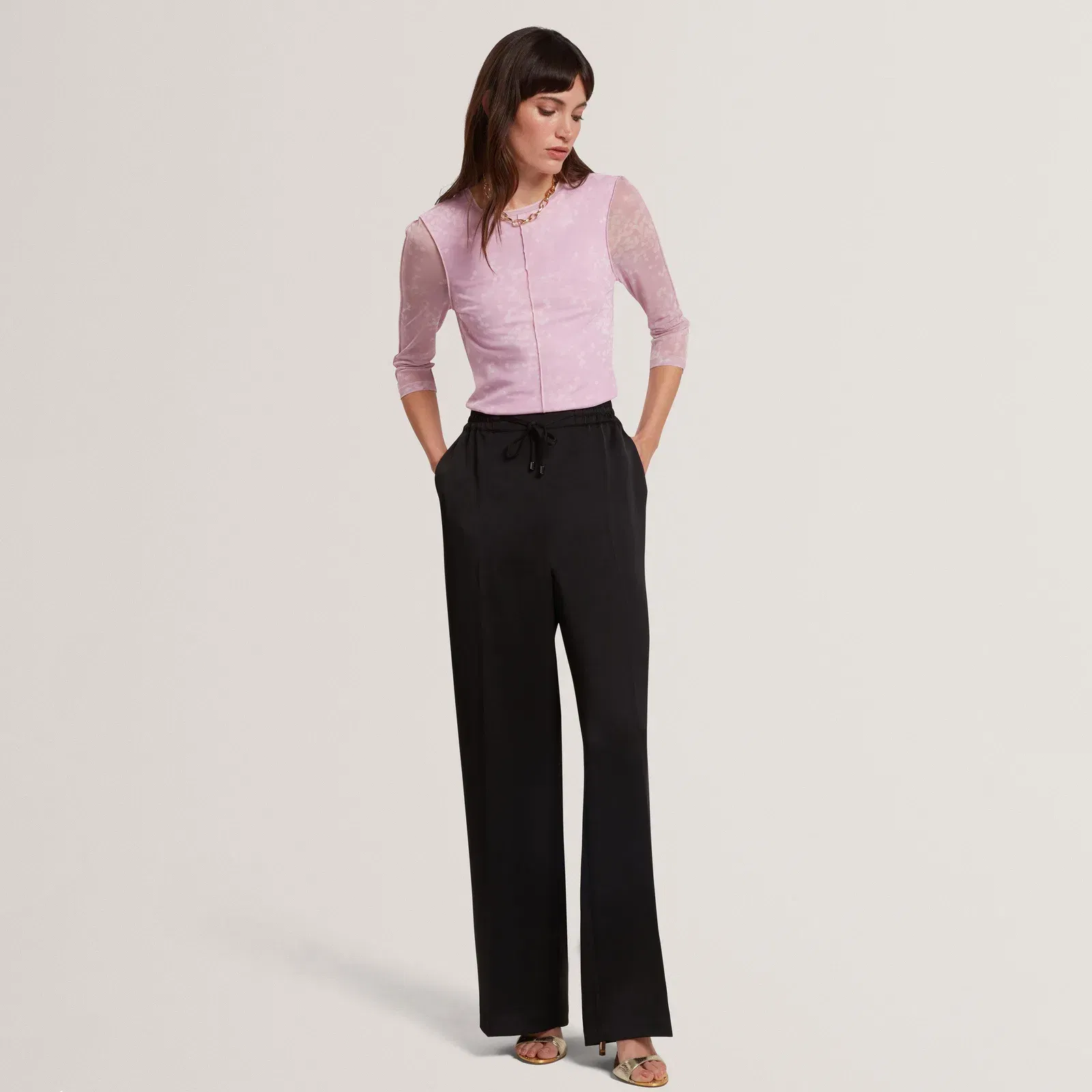 Ted Baker Mesh Print Top