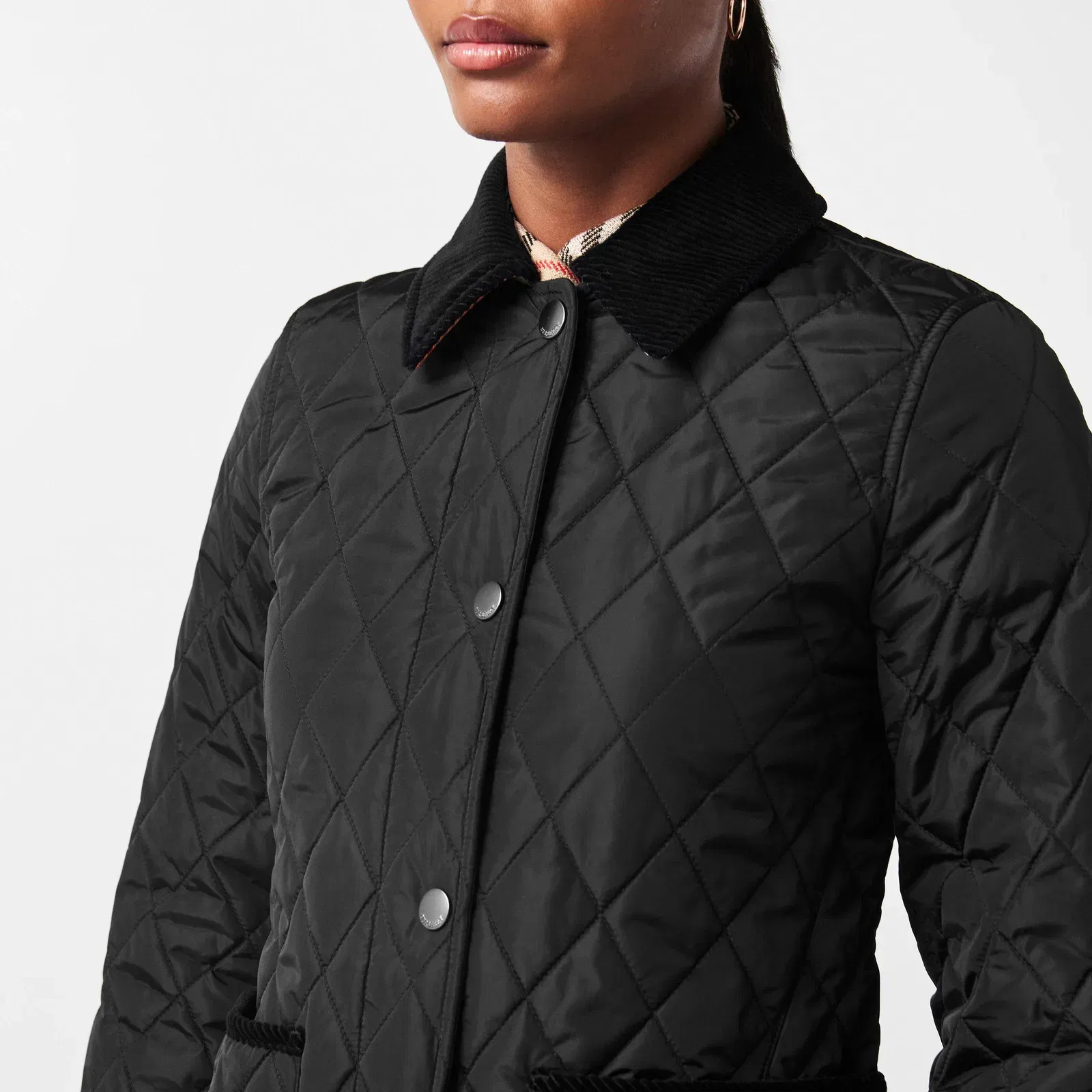 Dorset Diamond Quilted Weather Resistant Tailored Fit Quilted Jacket