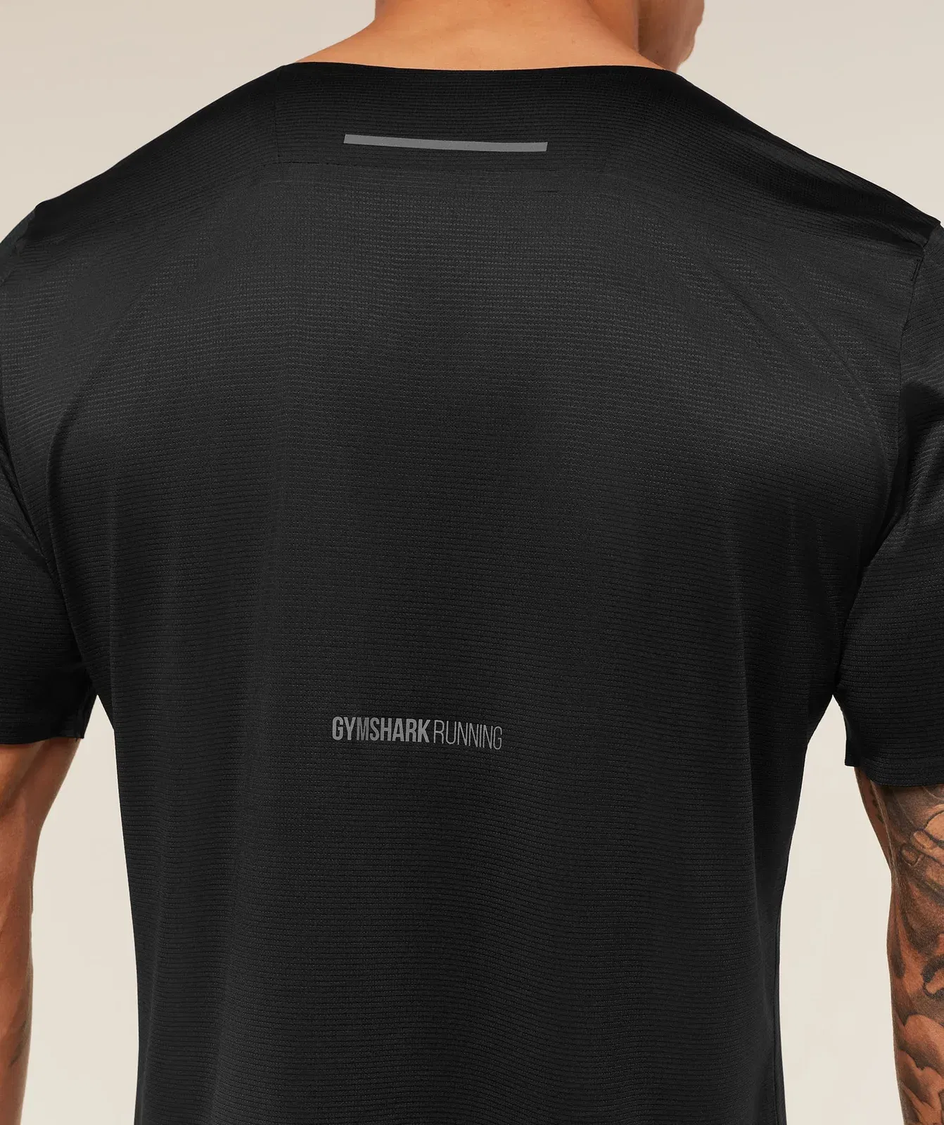 Gymshark Running Elite T-Shirt - Black