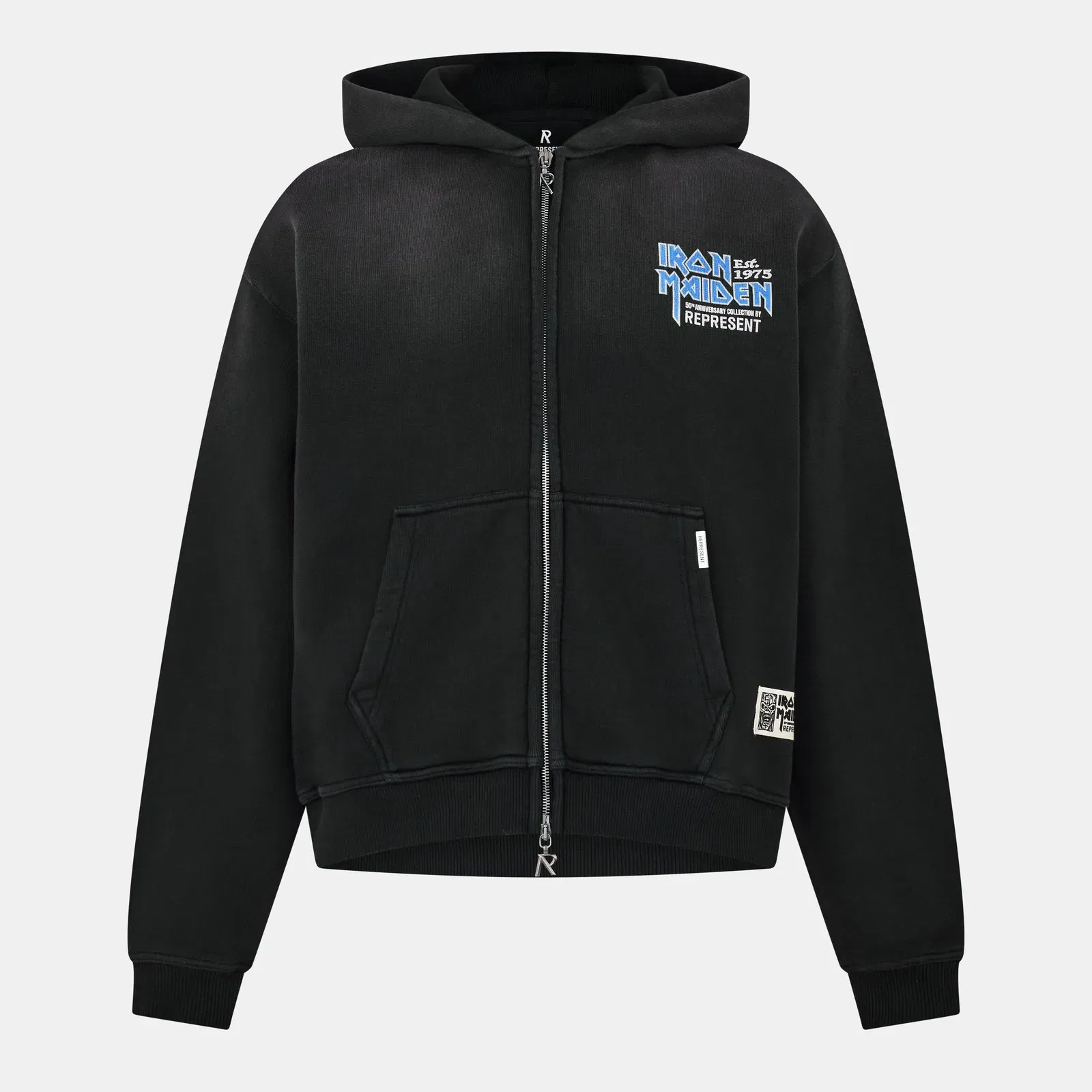 x Iron Maiden Anniversary Cotton Zip Hoodie