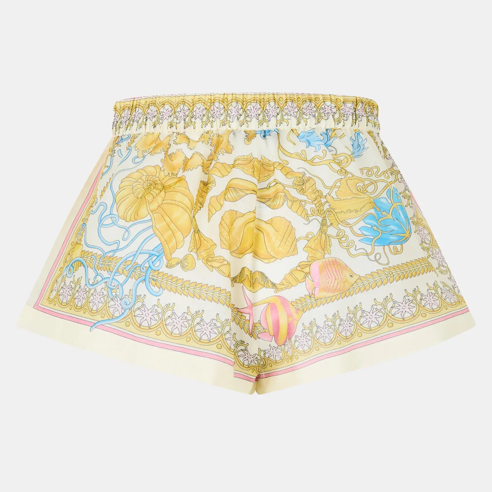 Adjustable Drawstring Beach Shorts