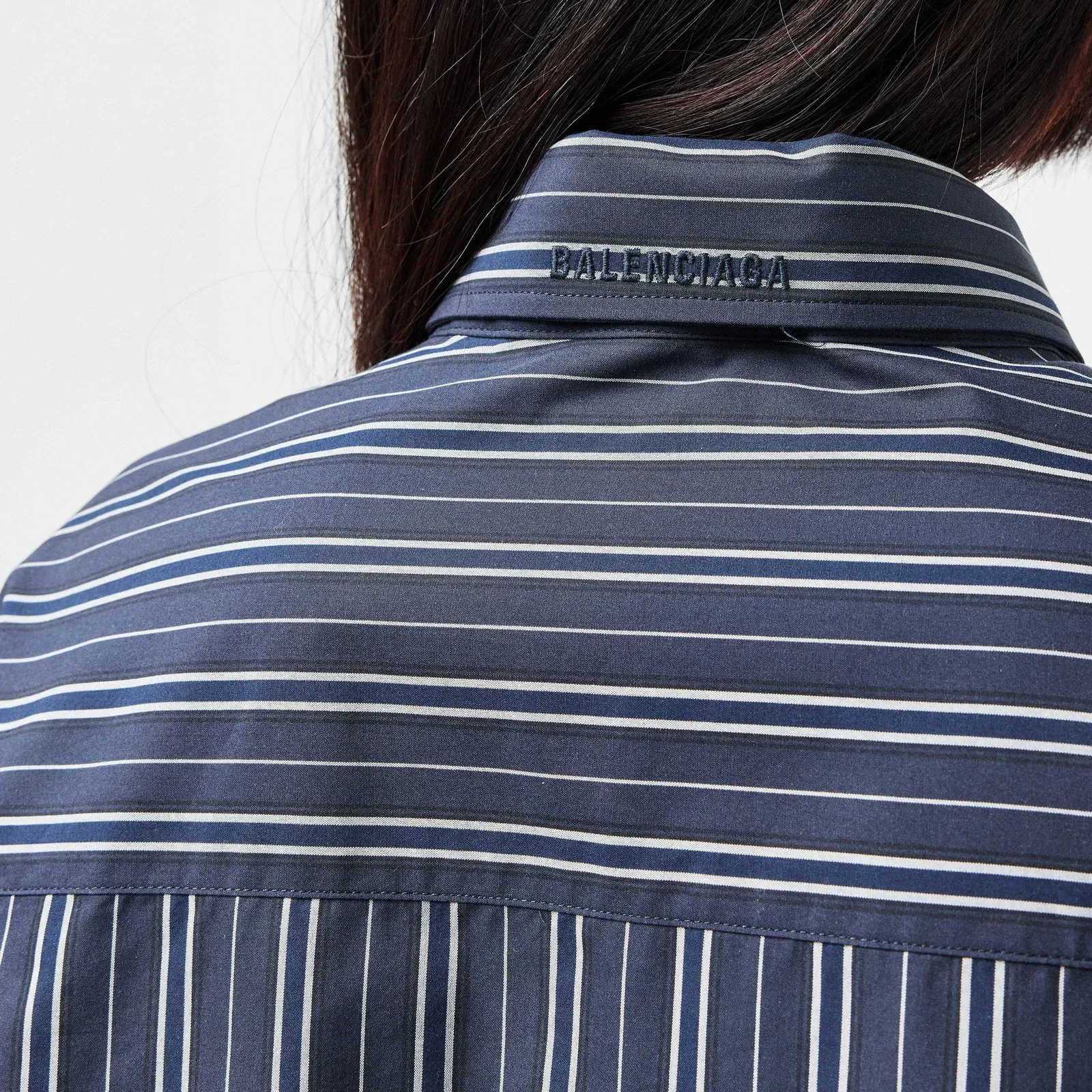 Semi Fitted Long Sleeve Patterned Shirt