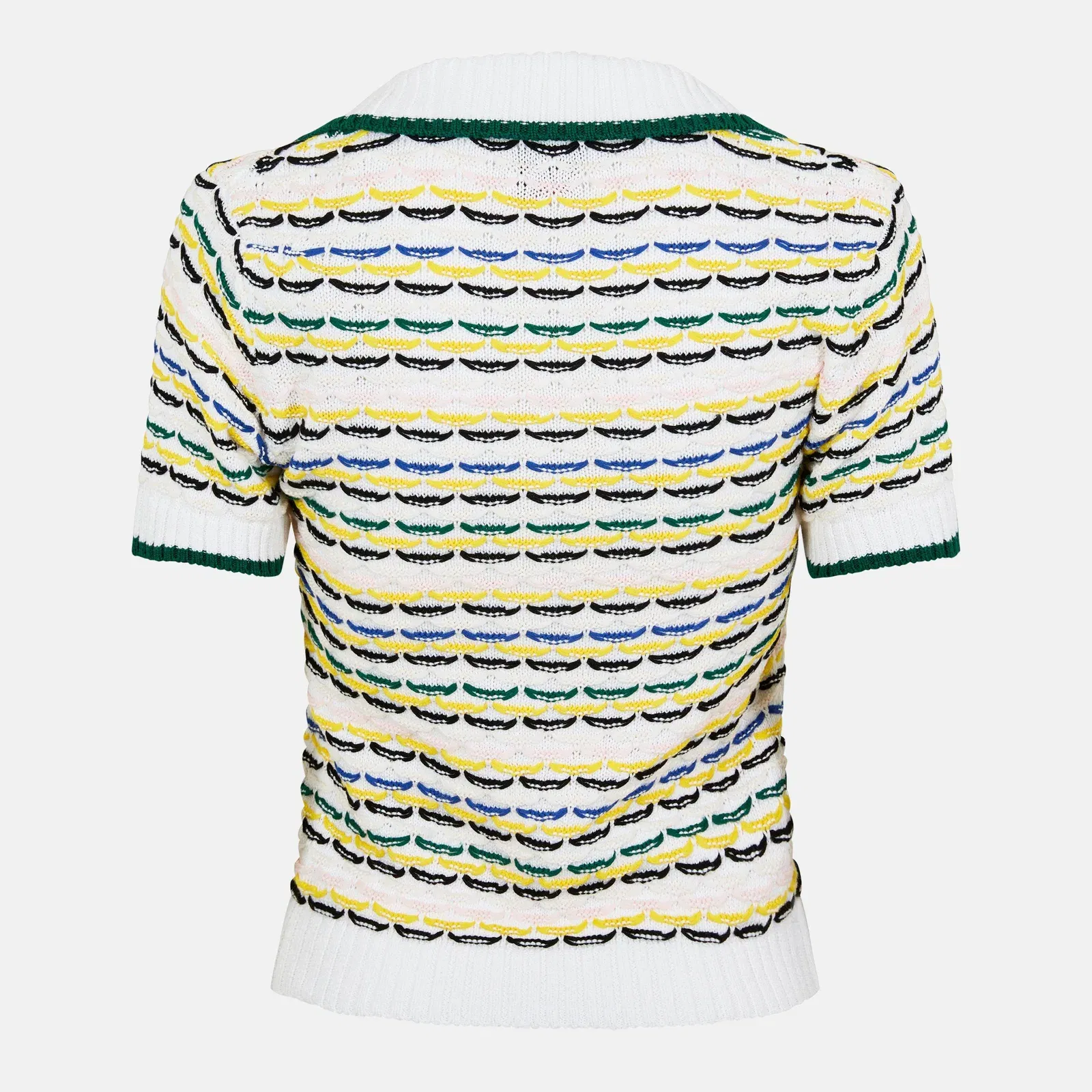 Multi Short Sleeve Tailored Fit Polo Shirt