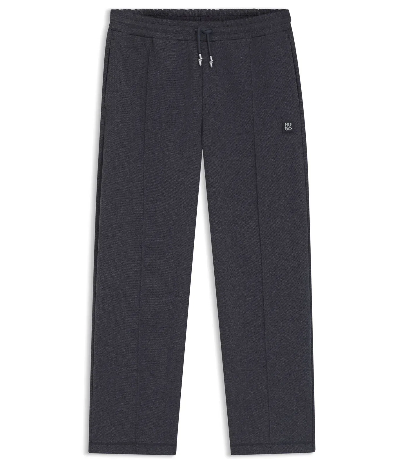 Hugo Pintuck Pleat Tracksuit Bottoms In A Relaxed Fit Grey