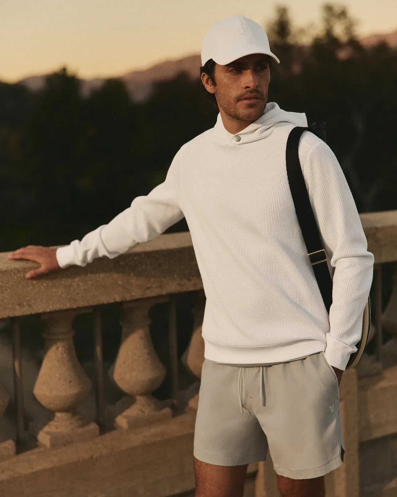 Vuori Tech Waffle Pullover Hoodie