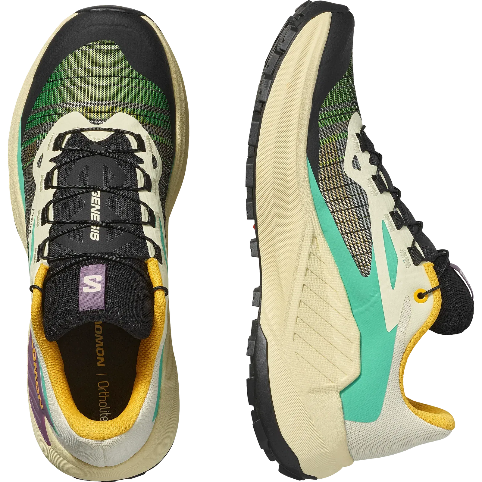 Salomon Genesis Trail Running Shoes Womens Transparent Yellow