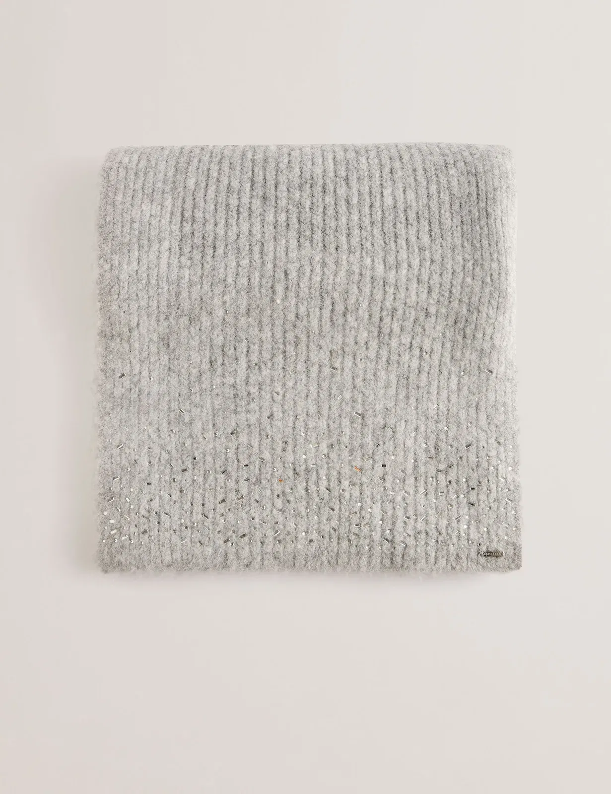 Ted Baker Keriisa Scattered Rhinestone Knitted Scarf Women's
