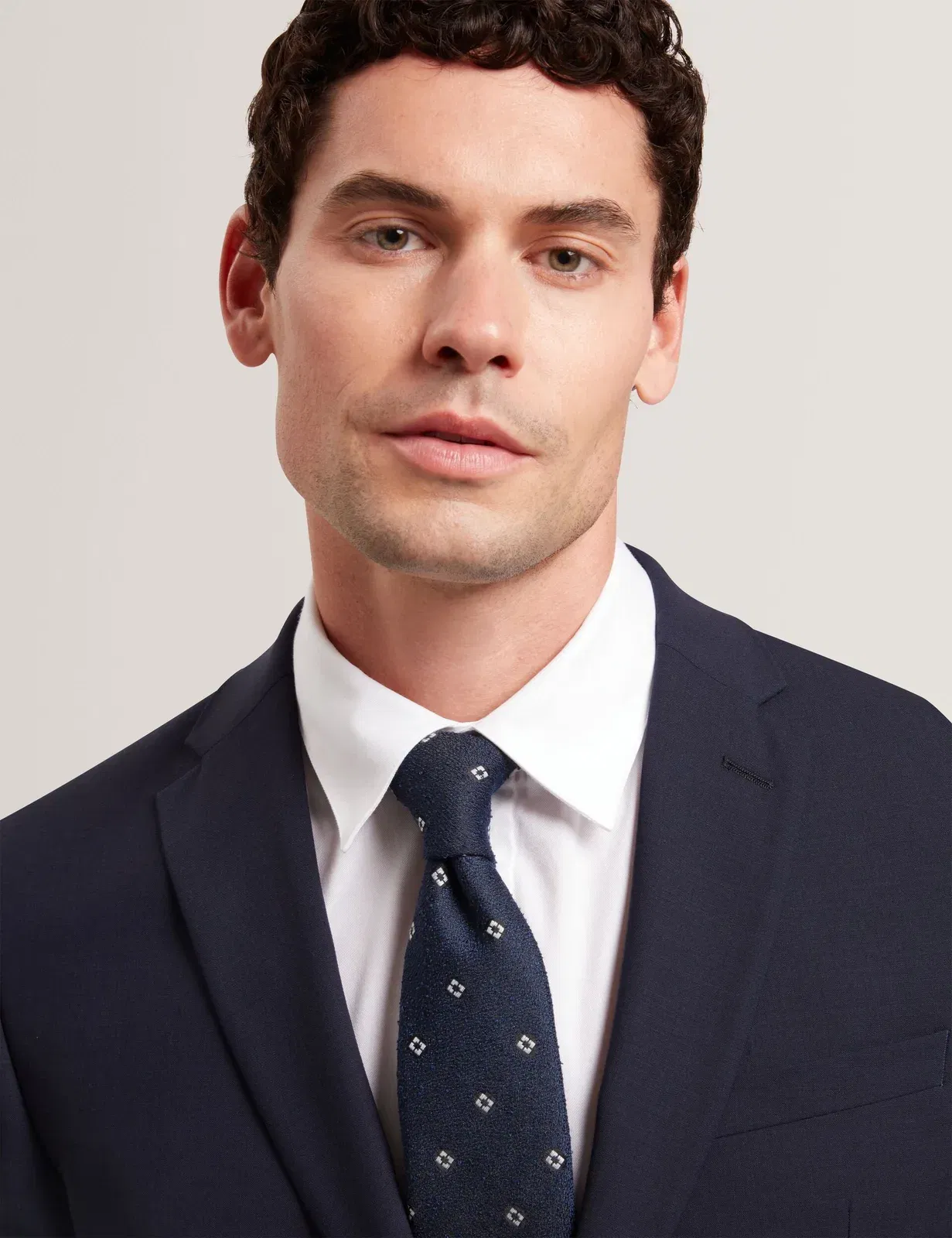 Ted Baker Tadeon Mini Diamond Boucle Tie