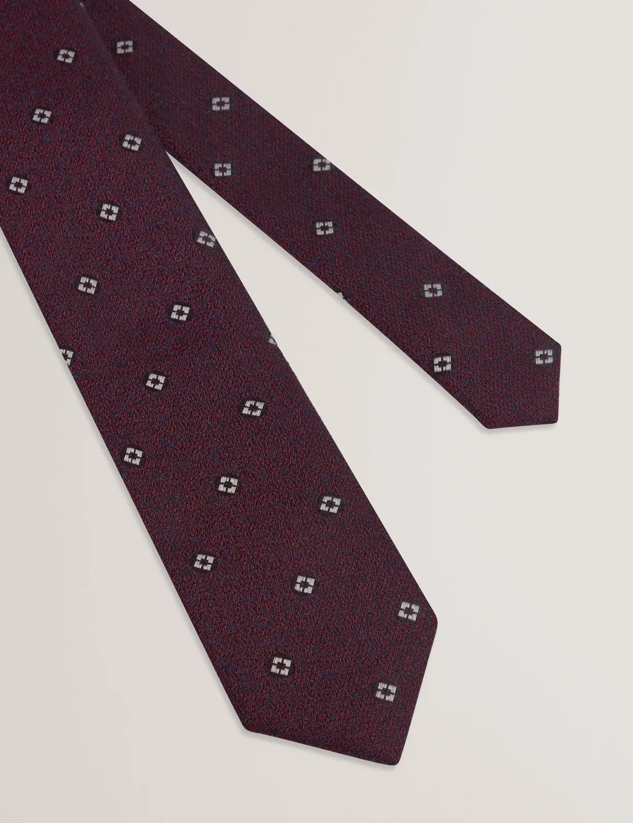 Ted Baker Tadeon Mini Diamond Boucle Tie