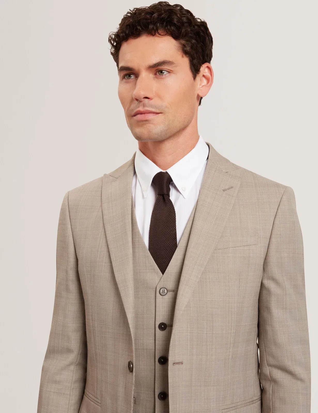 Ted Baker Onur Two Tone Textured Knit Tie