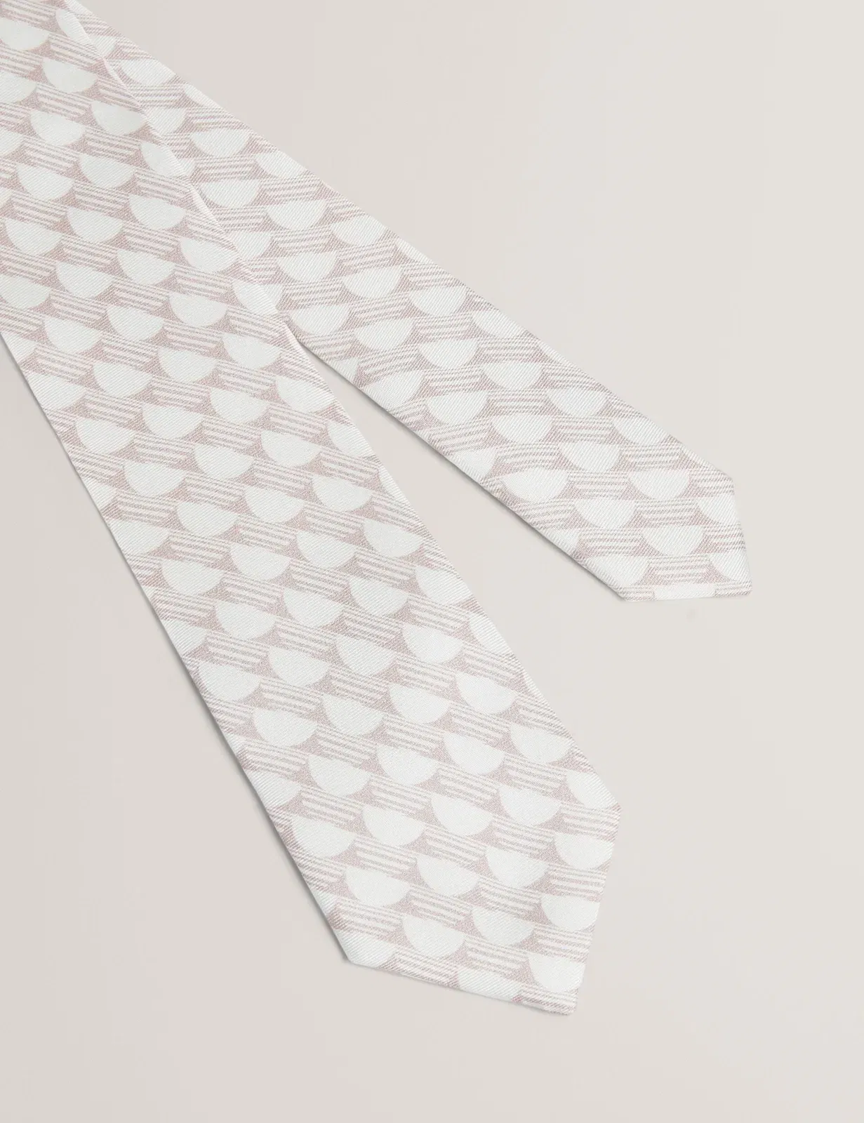 Ted Baker Kerem Retro Geometric Print Silk Tie