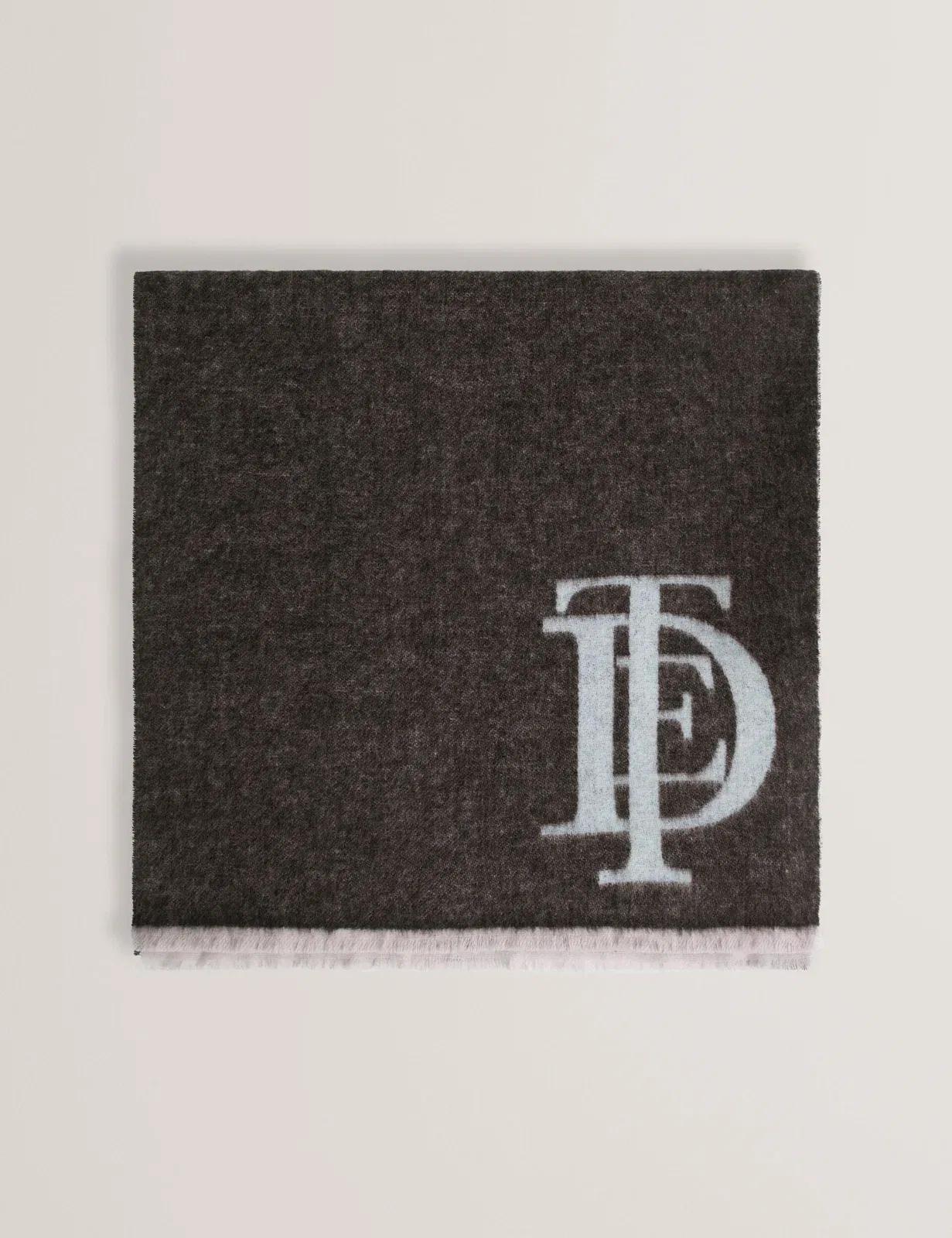 Ted Baker Kyell Wool Logo Scarf