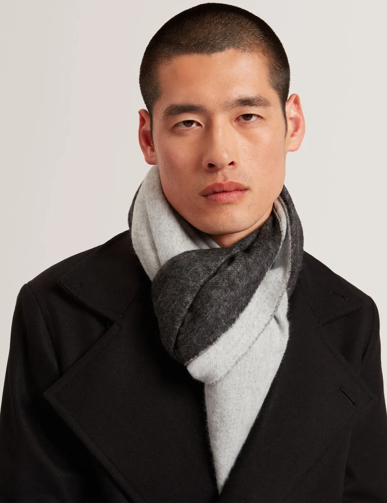 Ted Baker Kyell Wool Logo Scarf