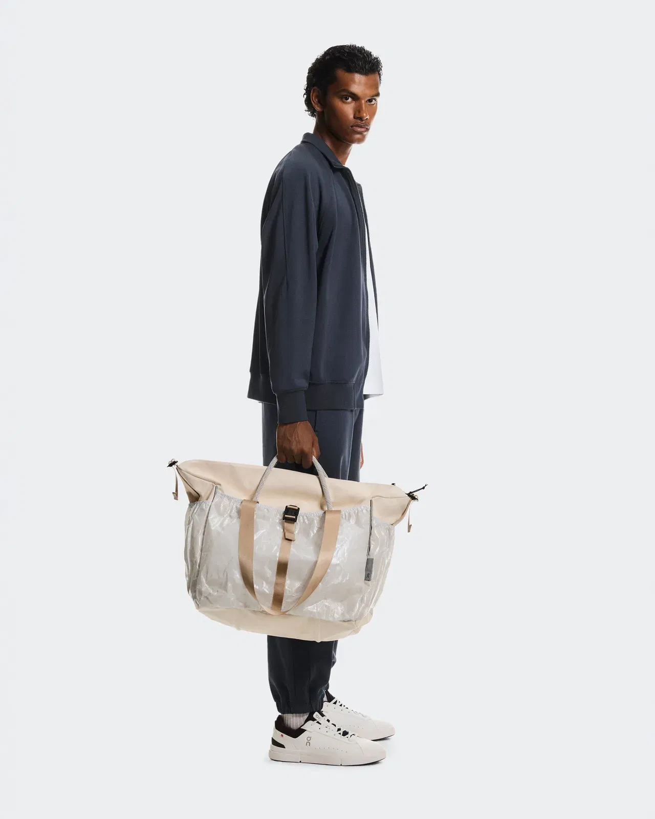 On Court Pack 40L Sesame | White