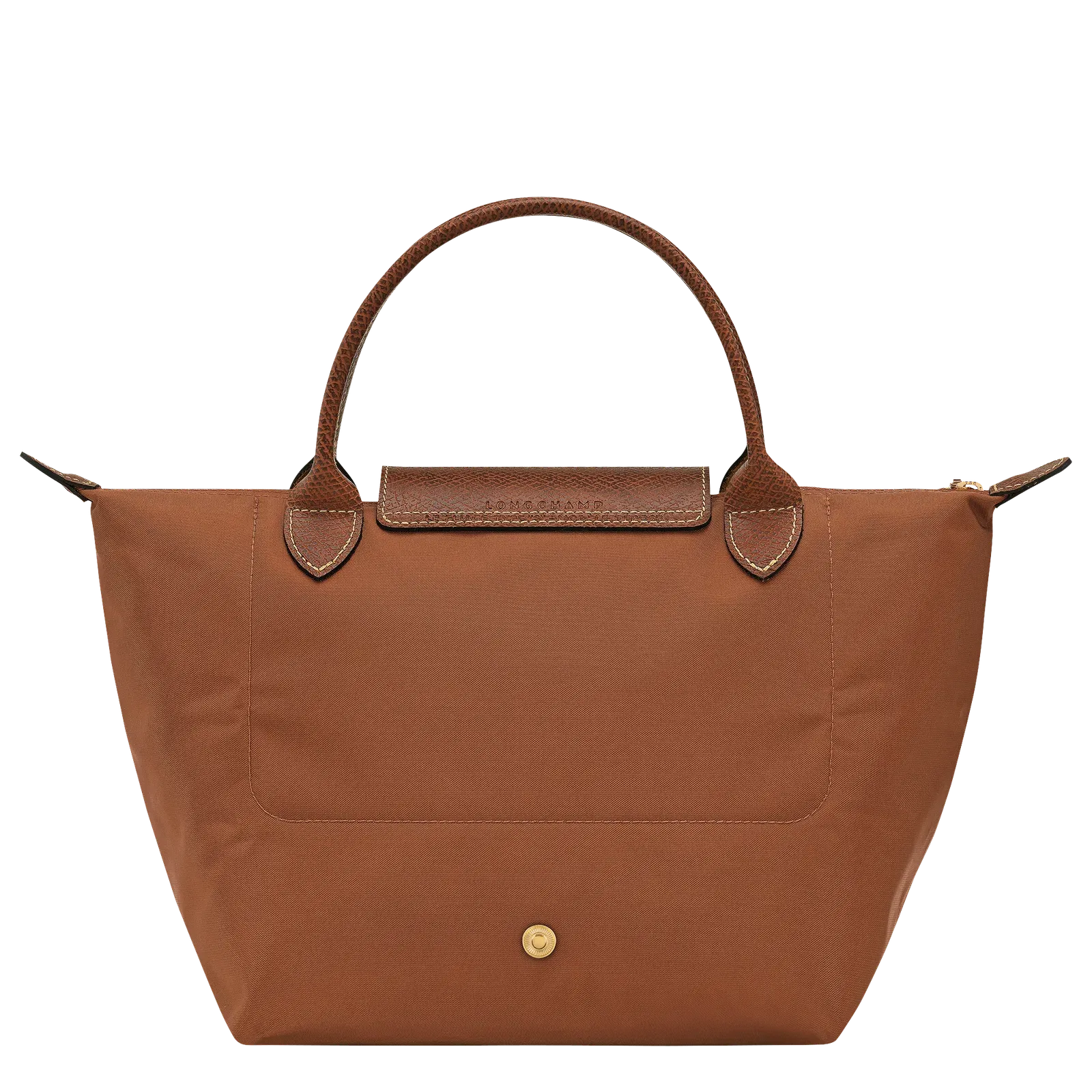 Longchamp Le Pliage Top Handle Bag S Cognac