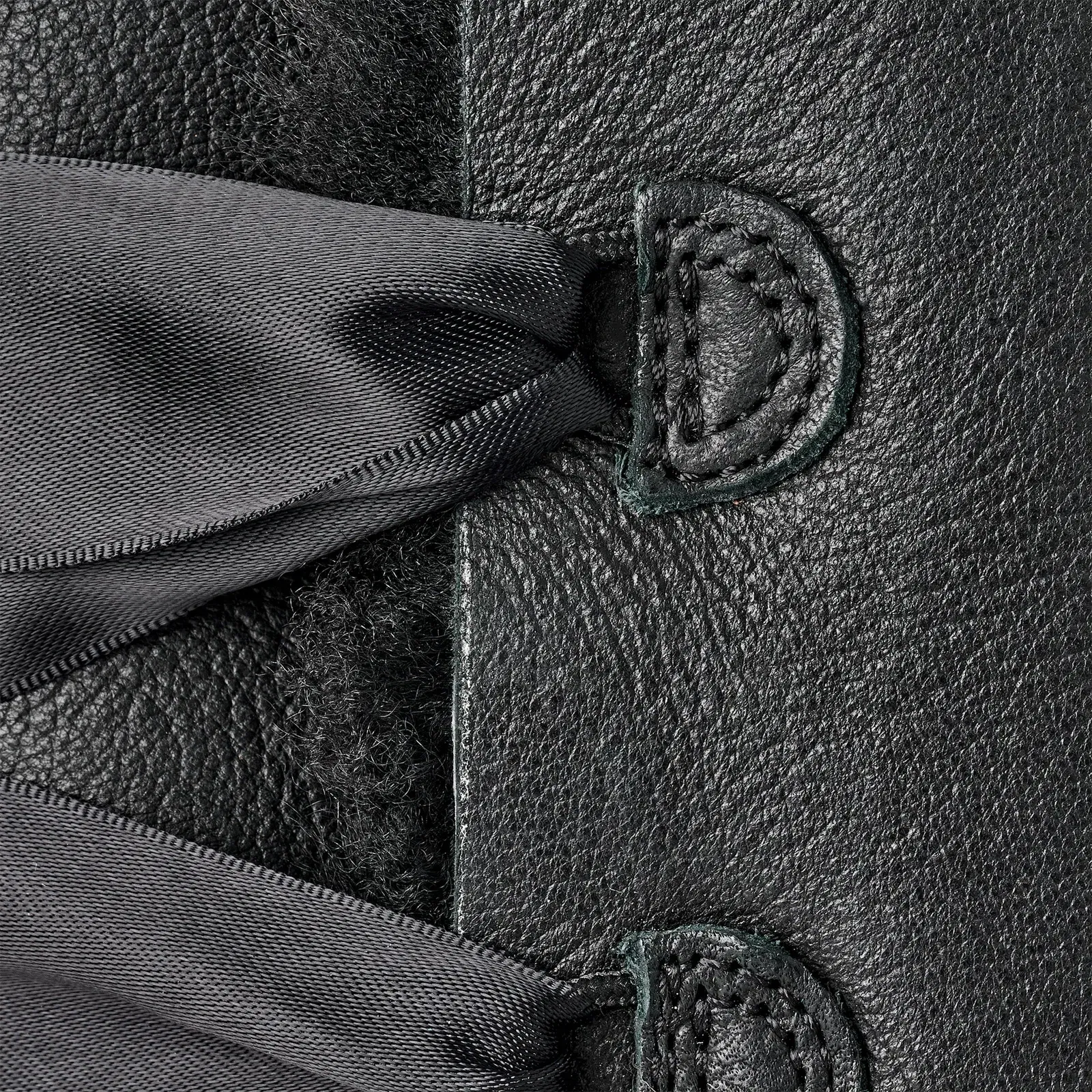 Ugg Bailey Tie Leather Black