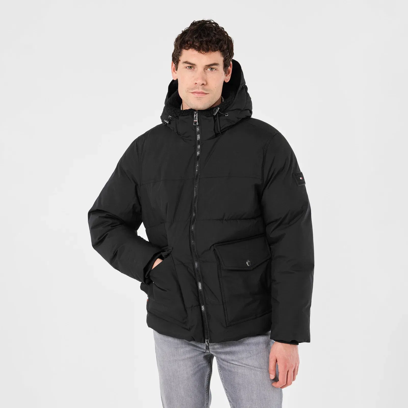 Rockie Utility Medium-Weight Insulated Medium Puffer Jacket