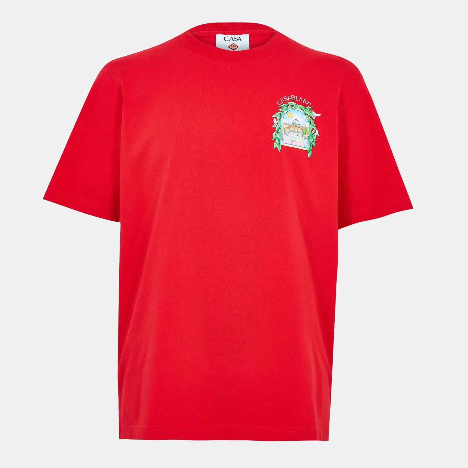 Graphic Cotton L'Arche Tennis Club T-Shirt