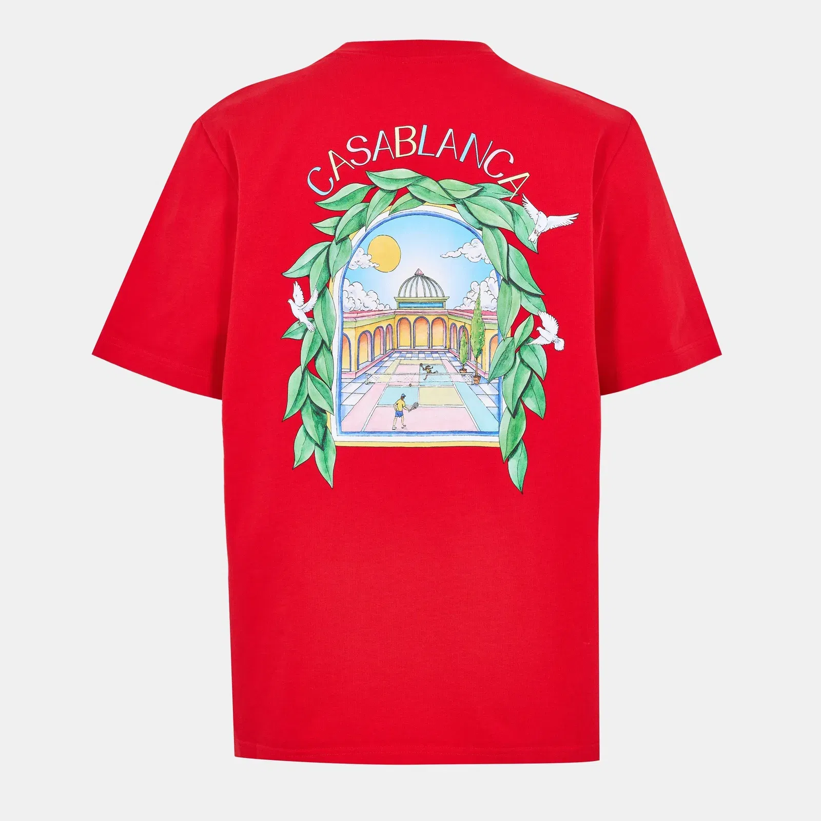 Graphic Cotton L'Arche Tennis Club T-Shirt