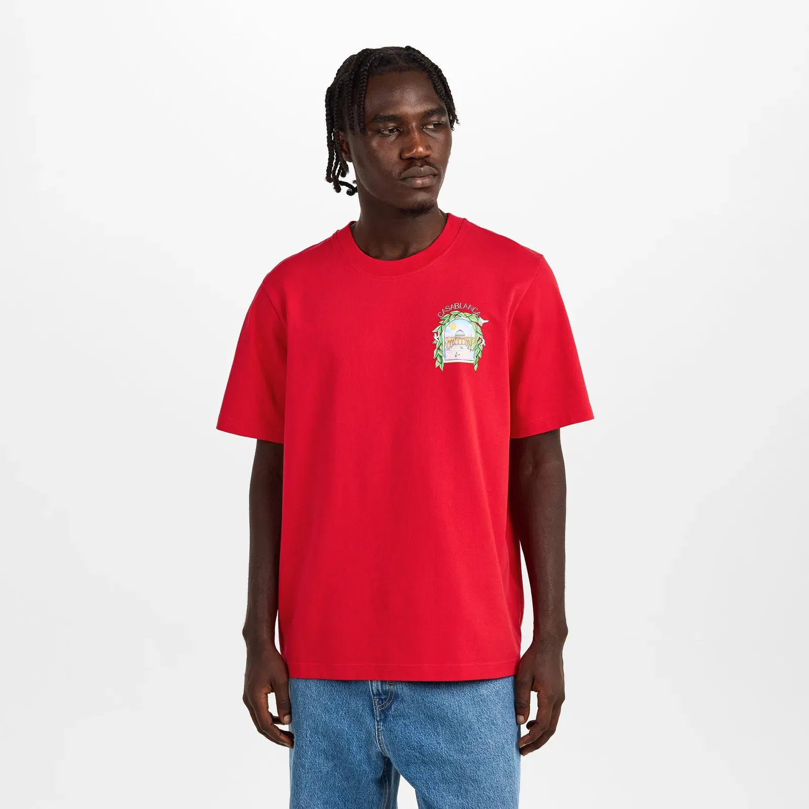Graphic Cotton L'Arche Tennis Club T-Shirt