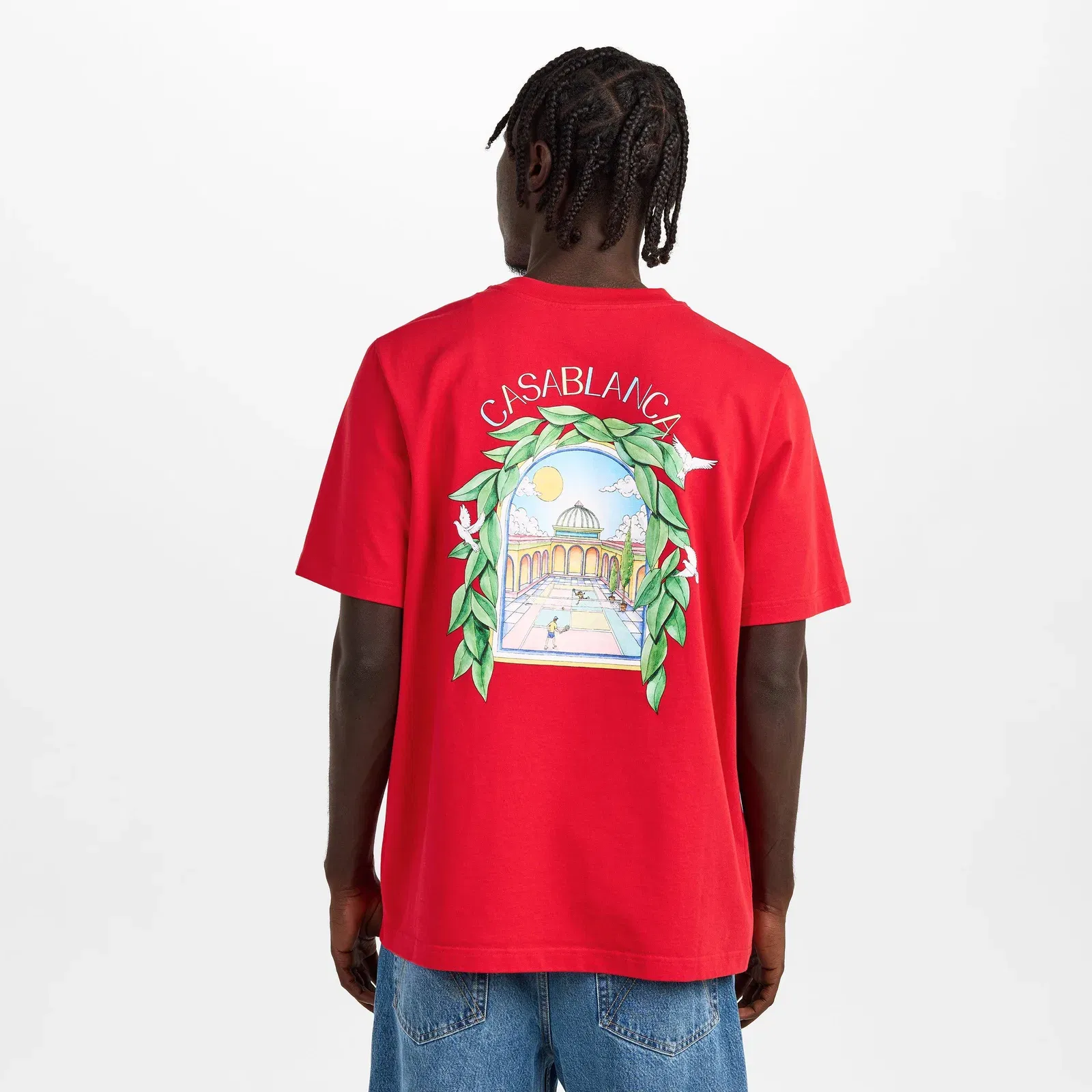 Graphic Cotton L'Arche Tennis Club T-Shirt