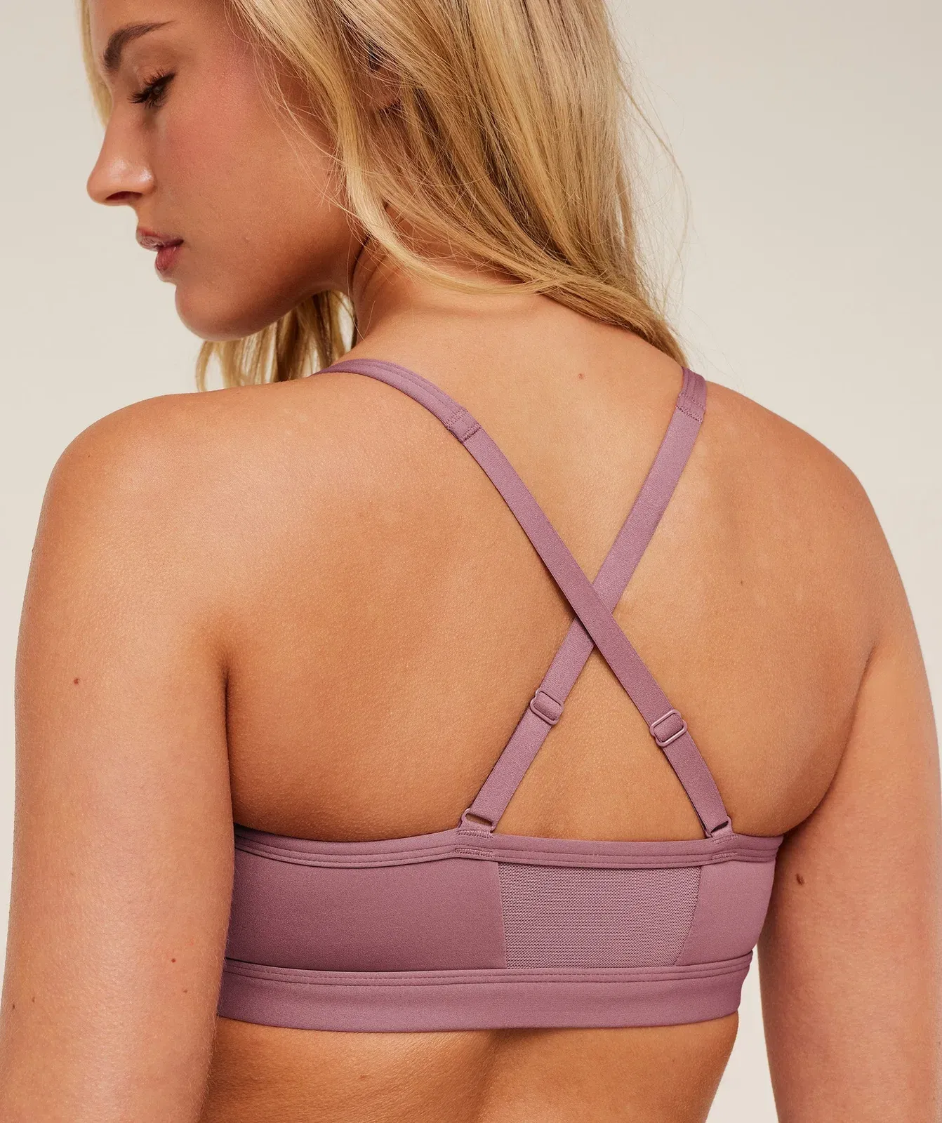 Gymshark Ruched Sports Bra - Calm Pink