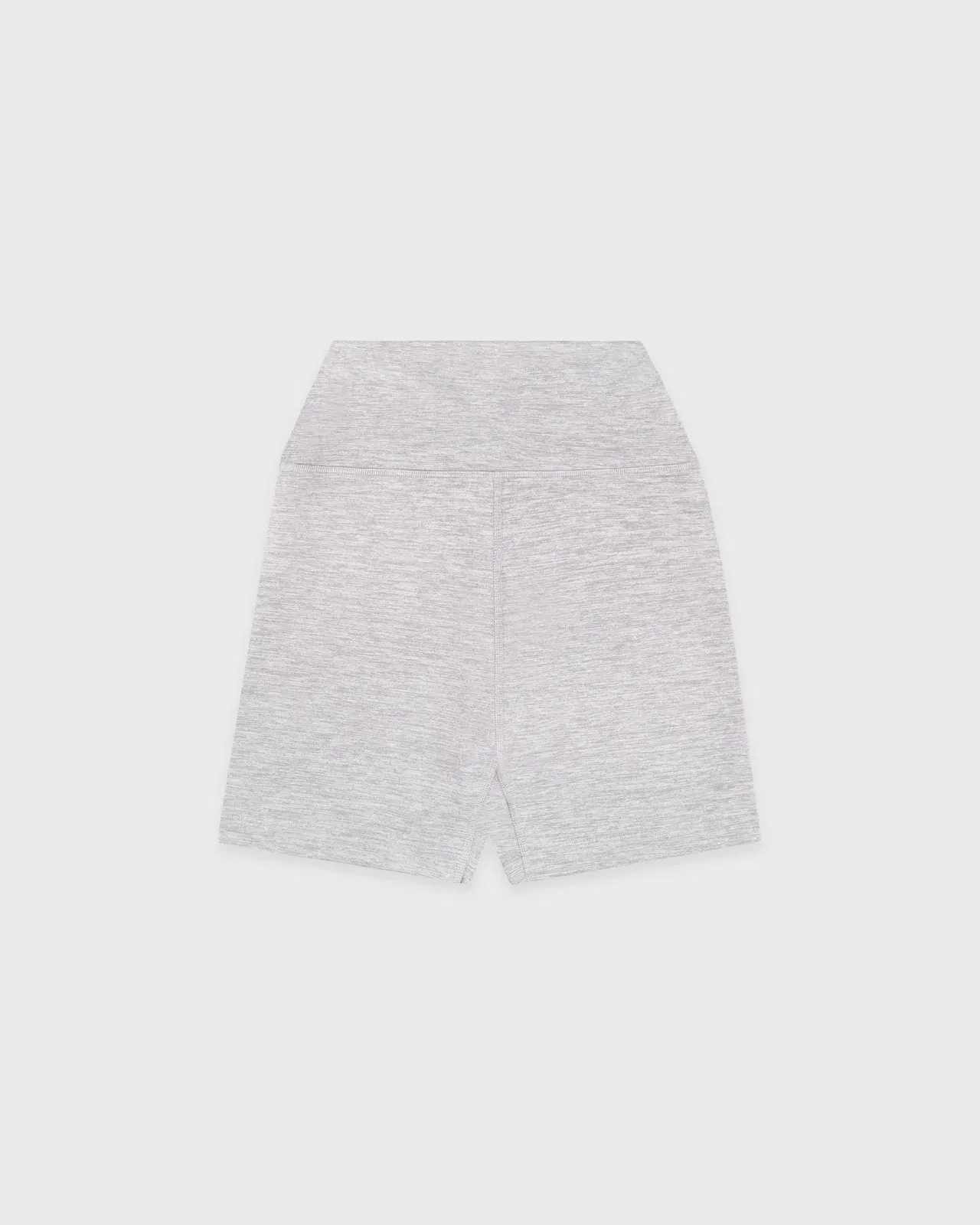 Signature Logo Biker Short - Heather Gray