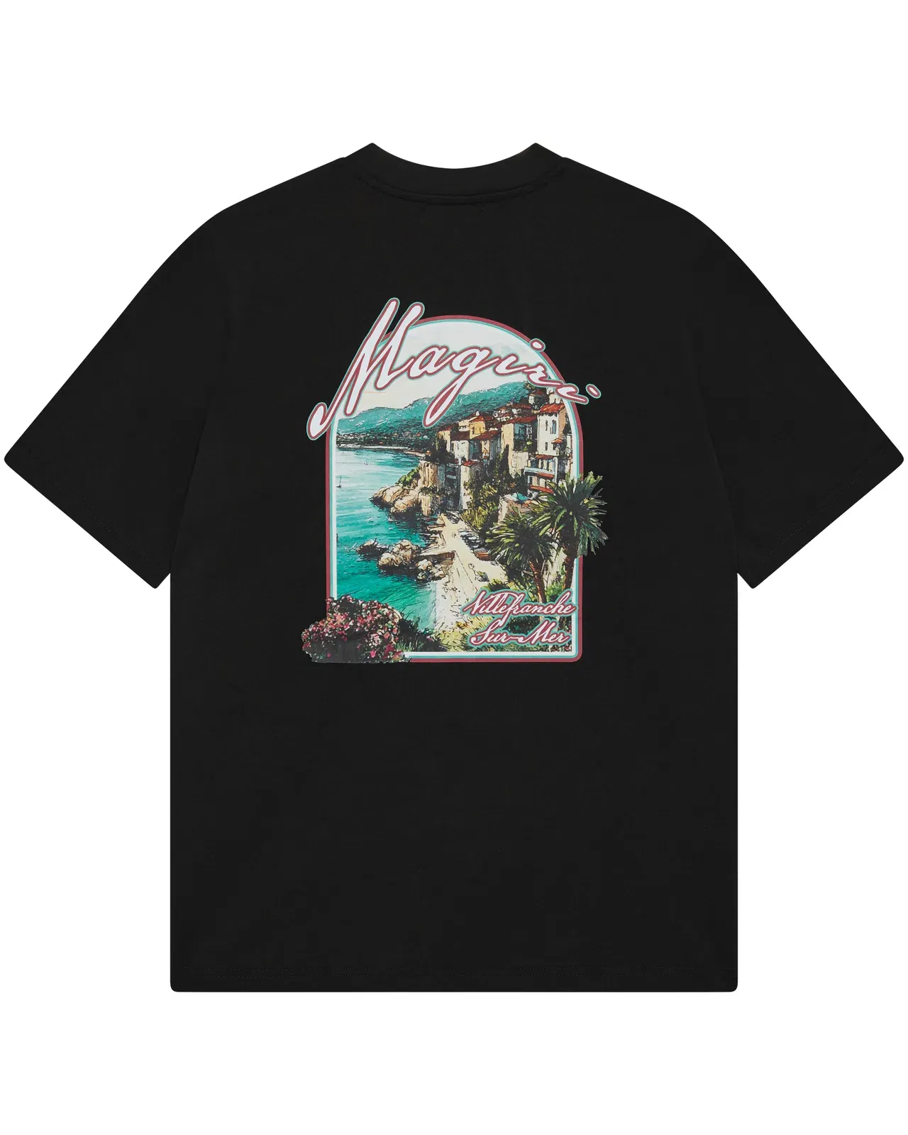 Magiri Sur Mur Printed T-Shirt in Black