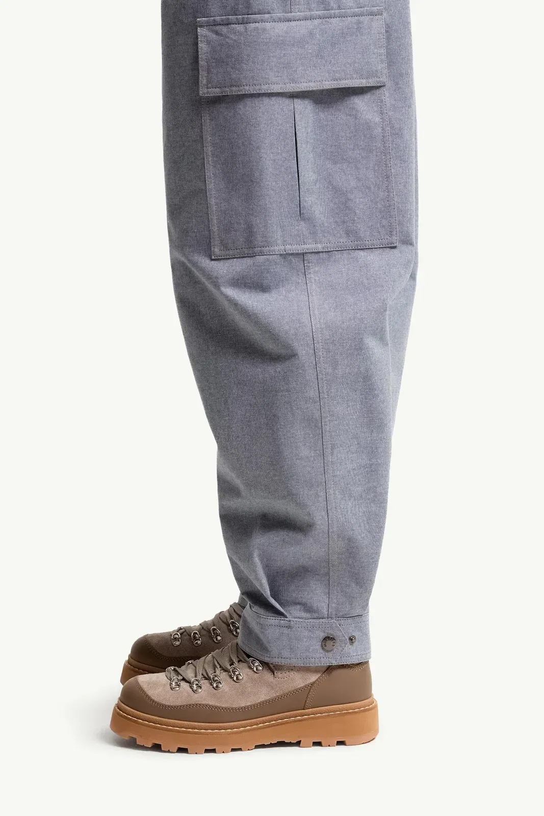 Moncler Chambray Pants Light Blue Light Blue