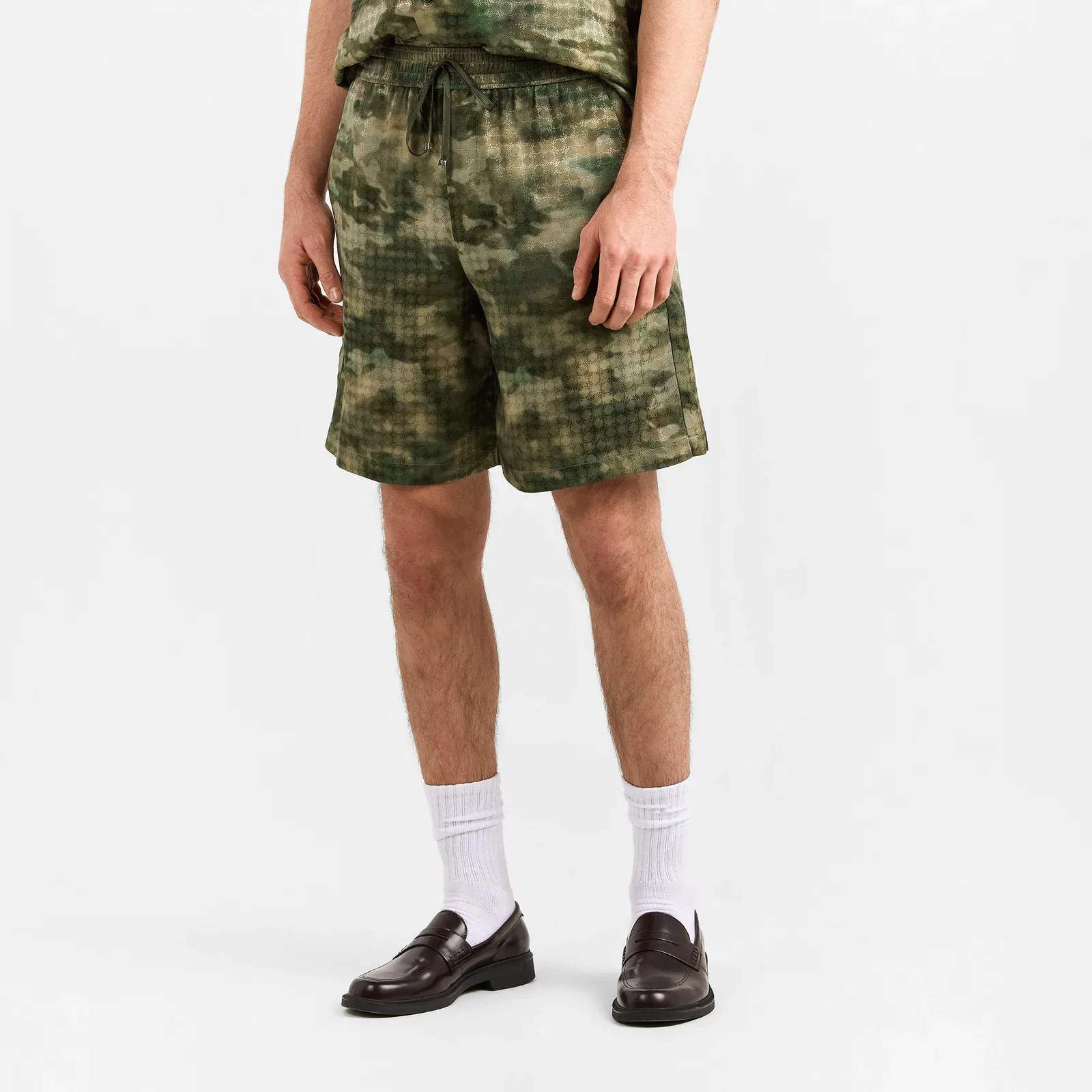 MA Camo Woven Tracksuit Shorts