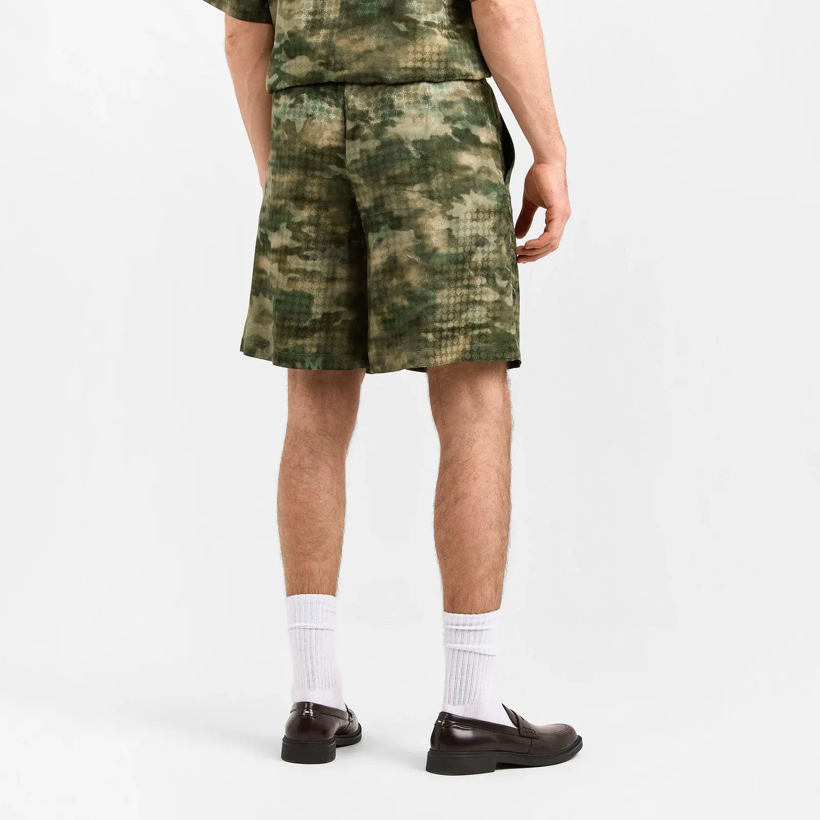 MA Camo Woven Tracksuit Shorts