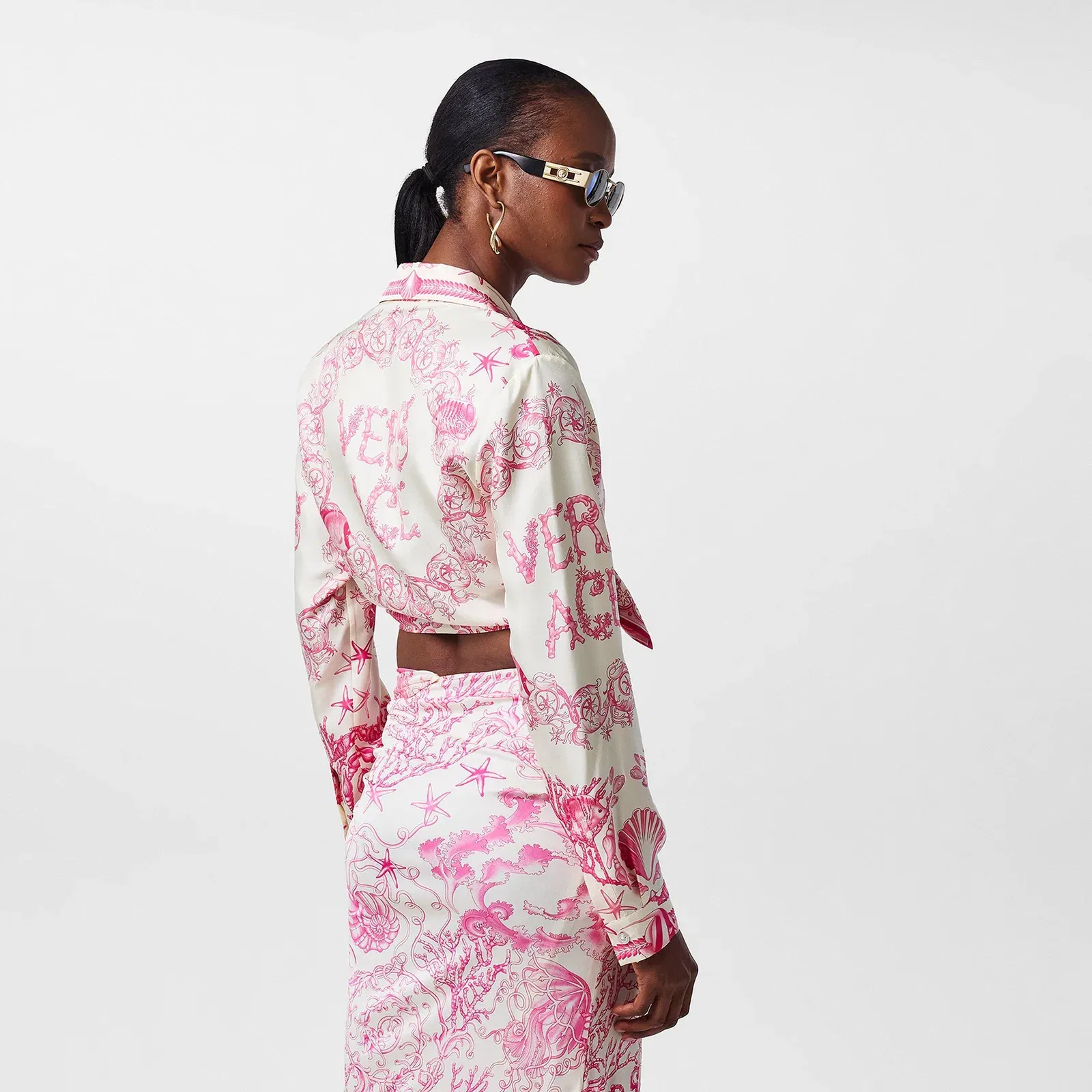 Patterned Long Sleeve Shirt