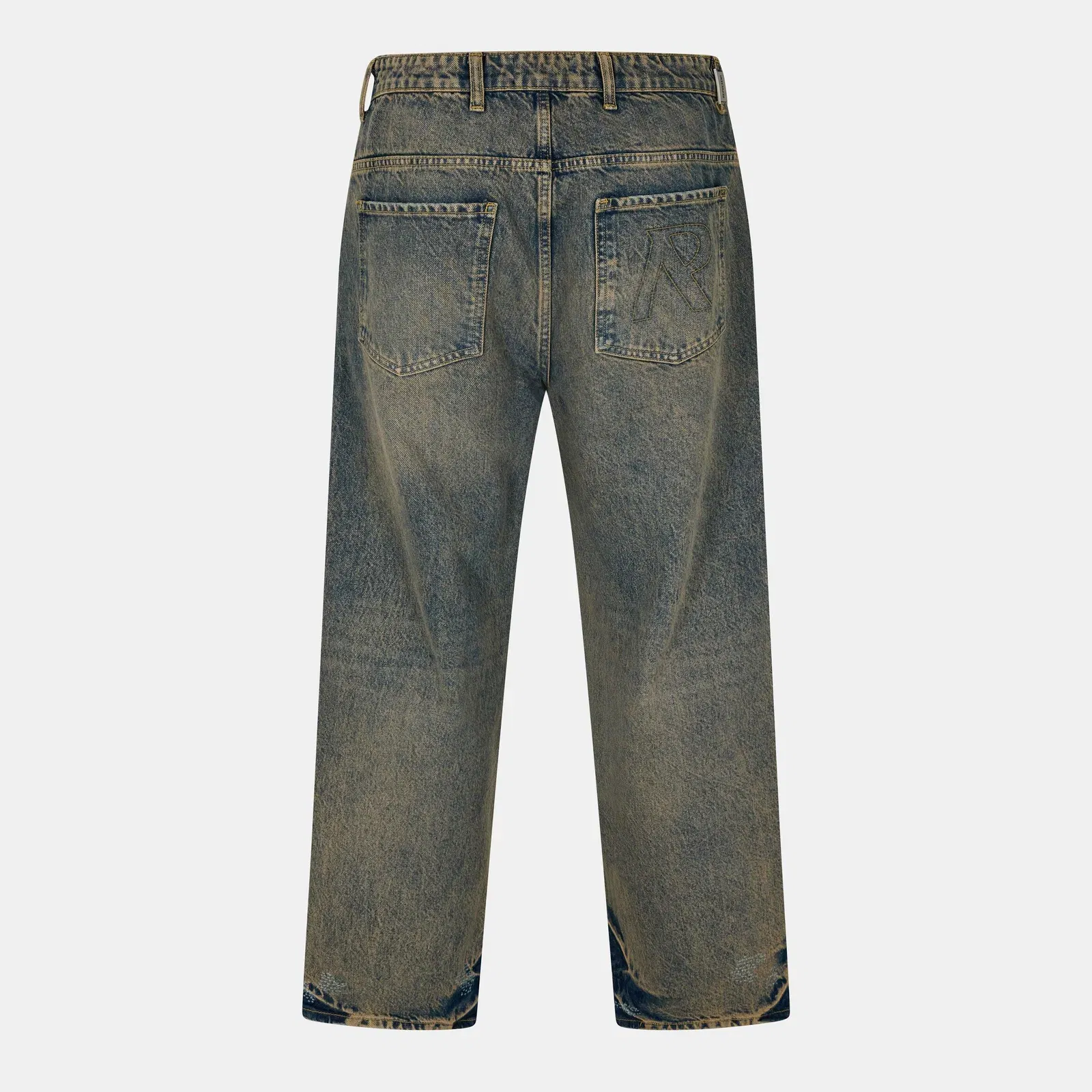 Denim Straight Leg Jeans