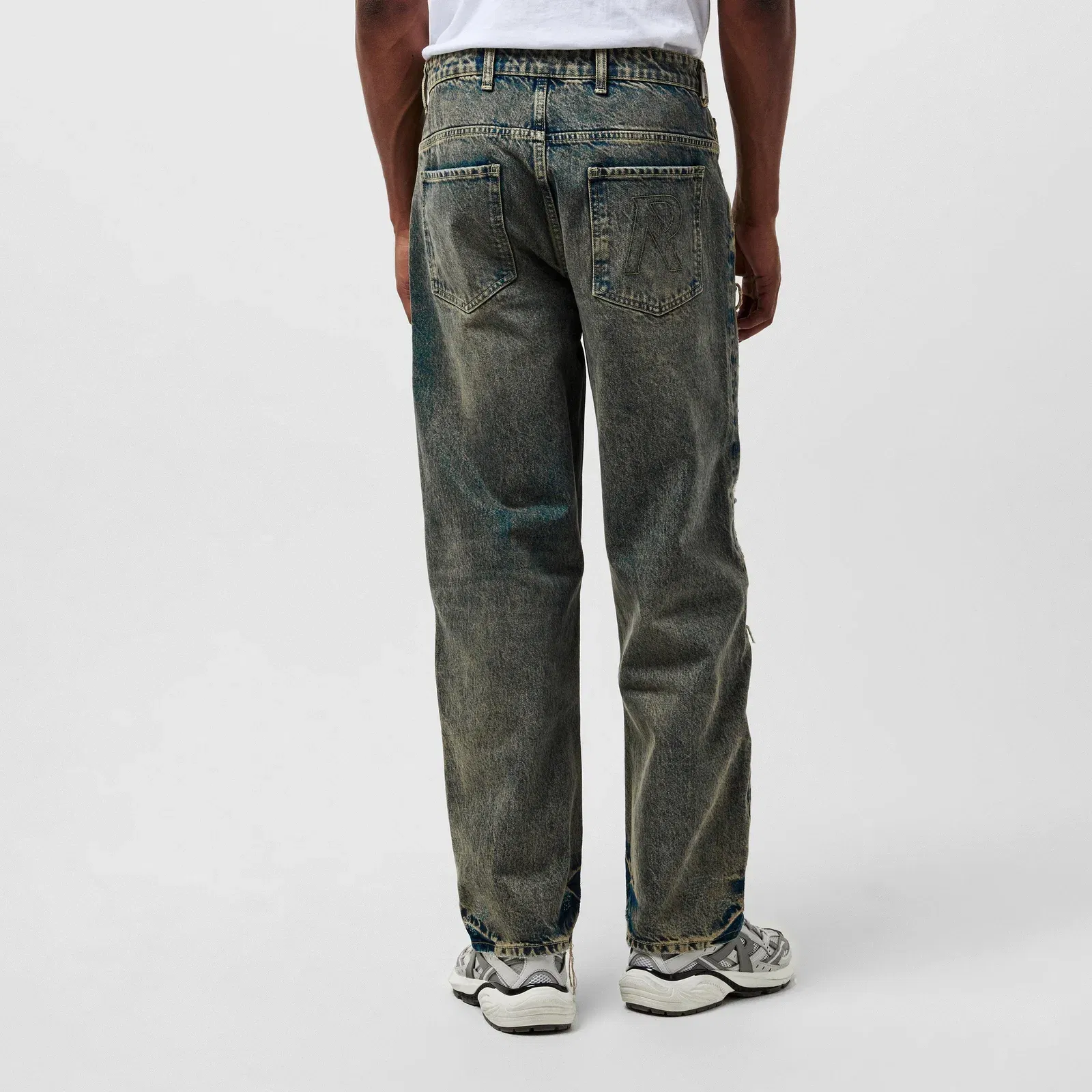Denim Straight Leg Jeans