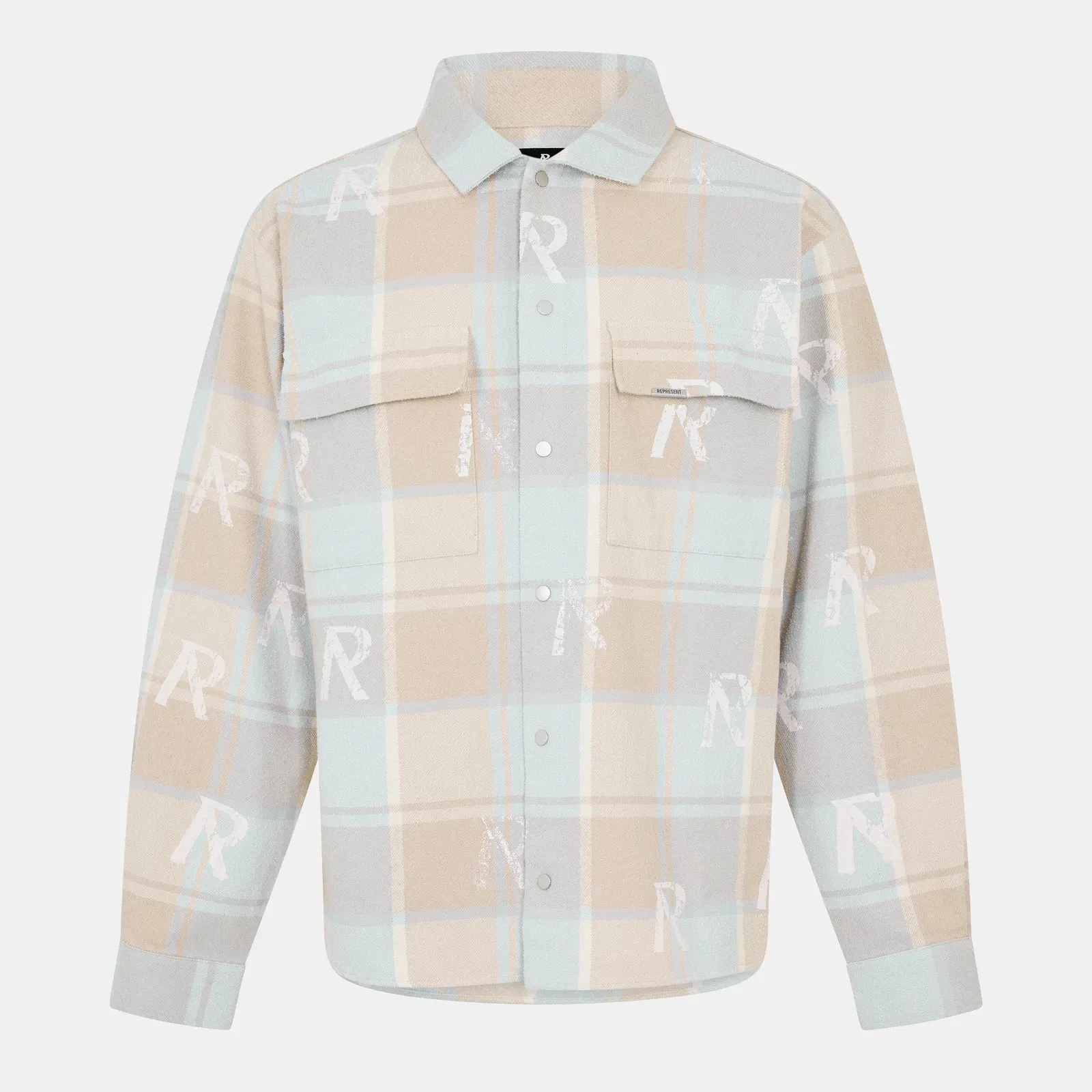 Patterned Long Sleeve Shirt