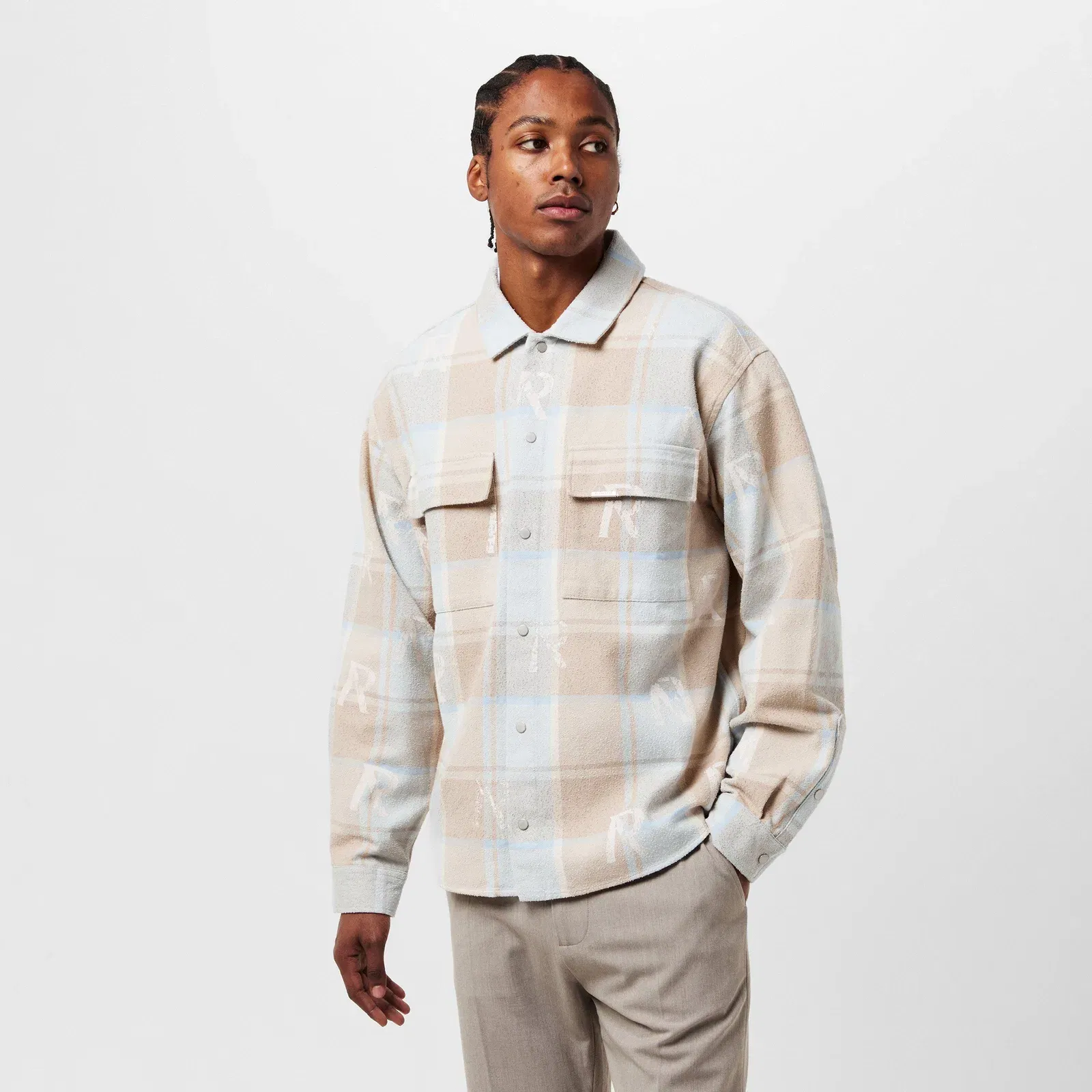 Patterned Long Sleeve Shirt