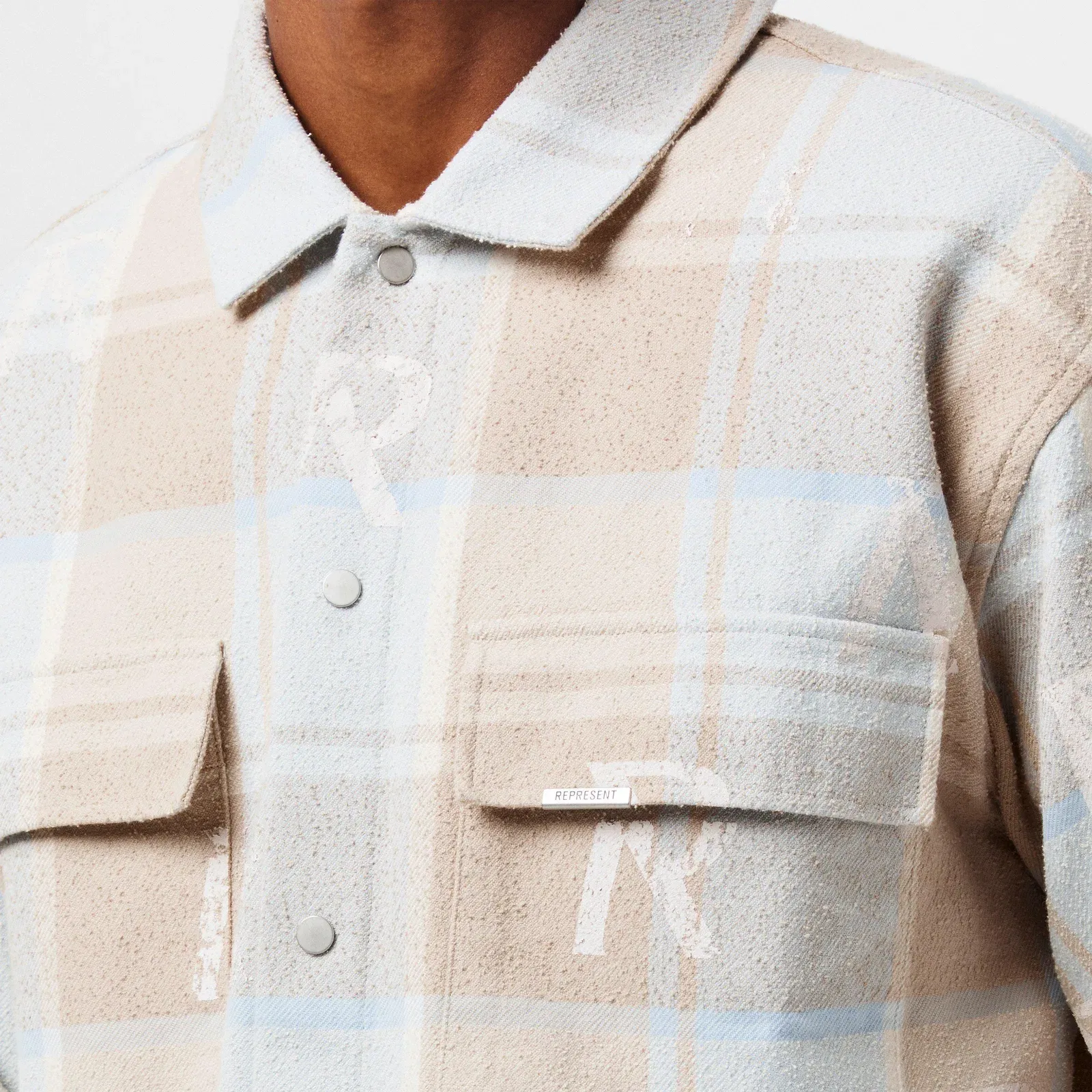 Patterned Long Sleeve Shirt