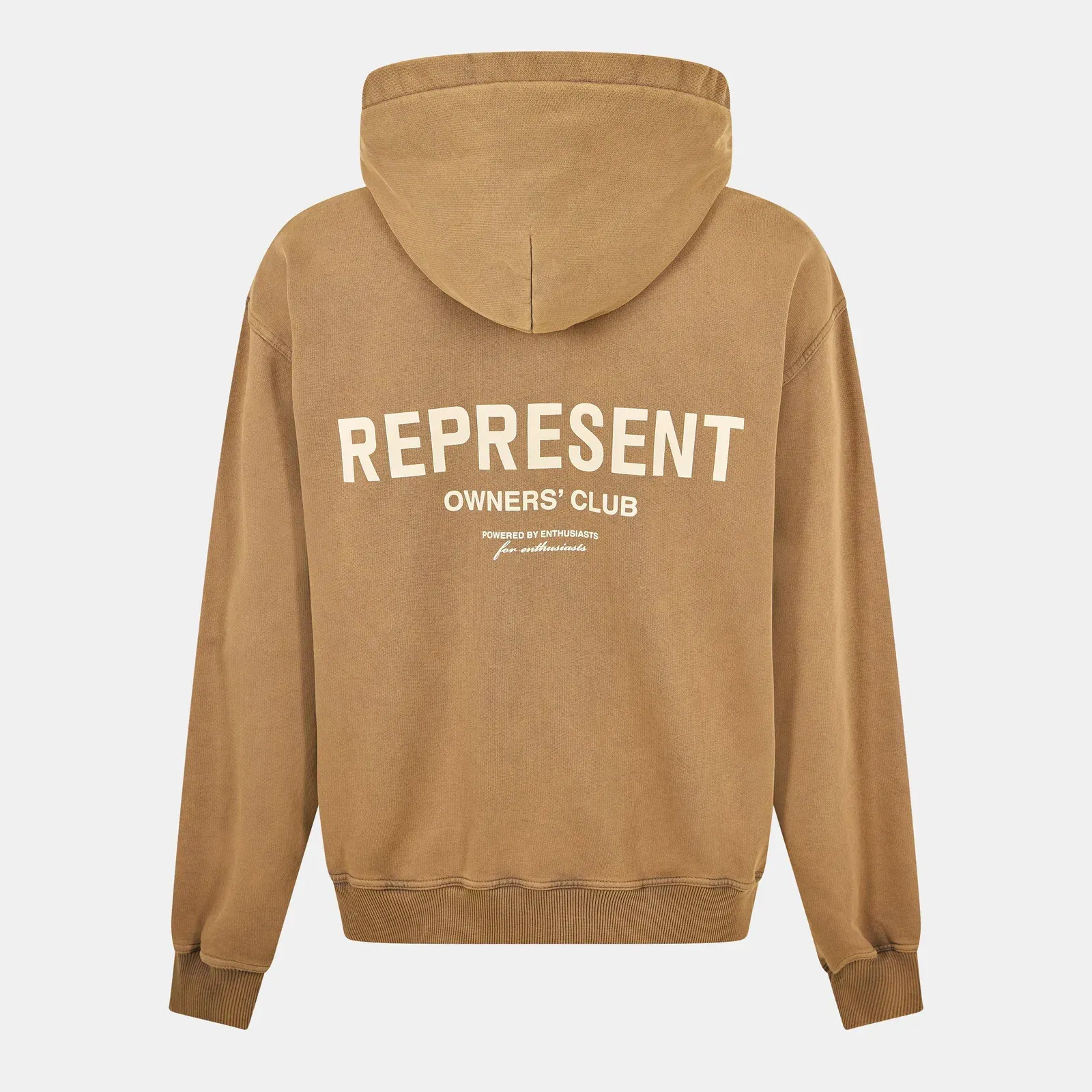 Rep Owners Club Zipped Hoodie, Bold Logo