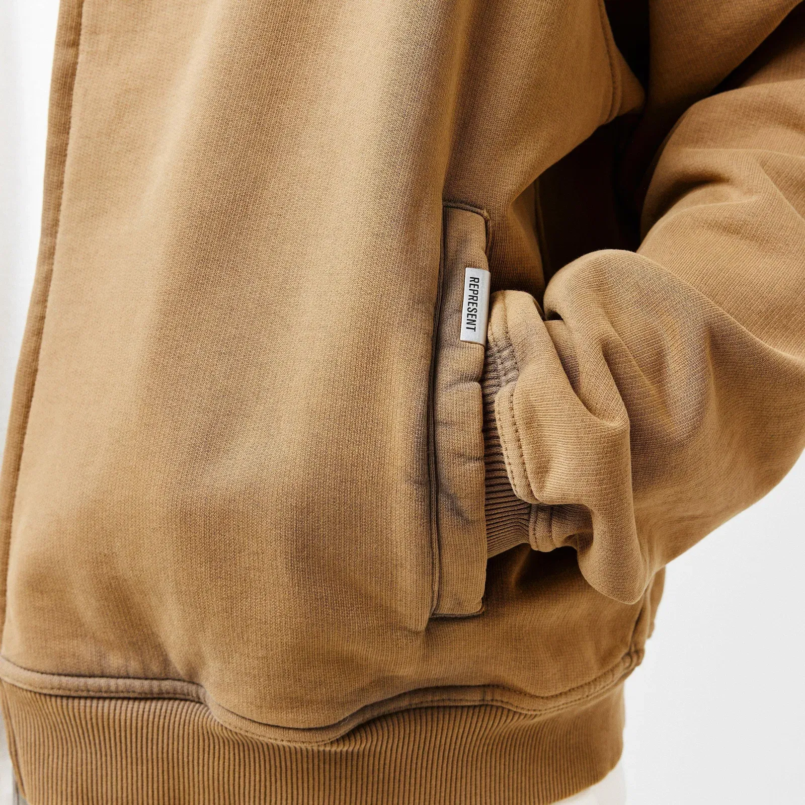 Rep Owners Club Zipped Hoodie, Bold Logo