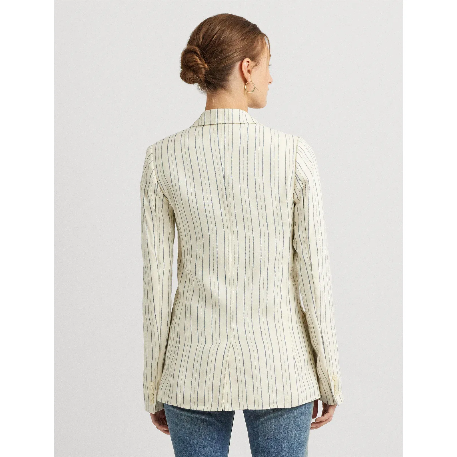 Lawdro Linen Long Sleeve Blazer