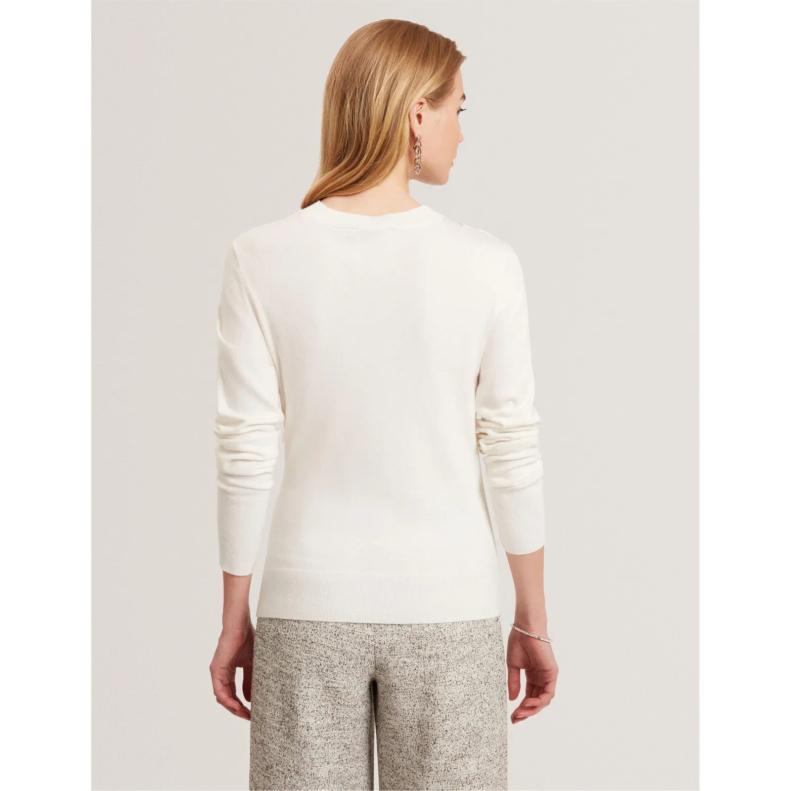 Woven Front Top