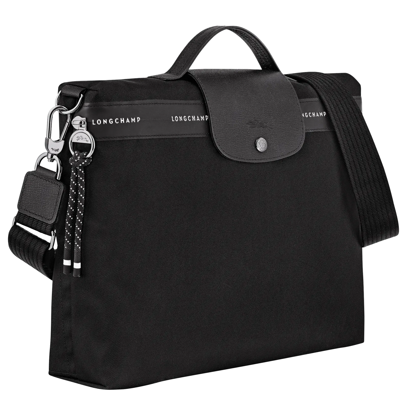 Longchamp Le Pliage Energy Briefcase Black