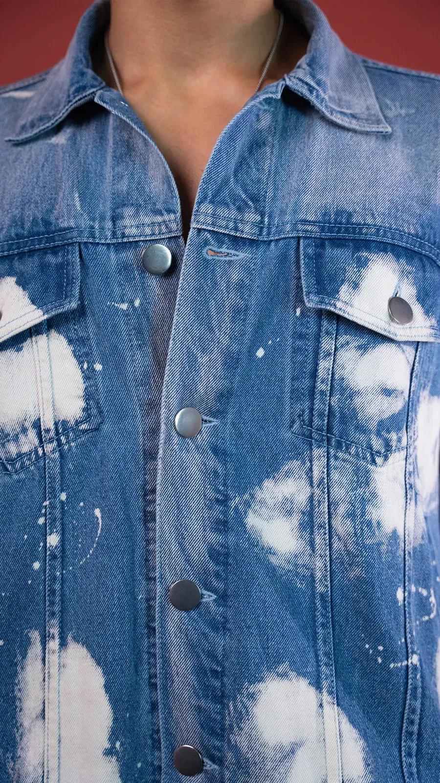 BLUE CLOUD DENIM MEN'S JACKET