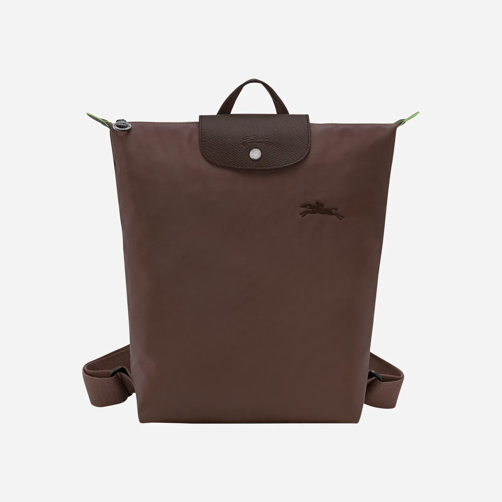 Longchamp Le Pliage Green M Backpack Mocha