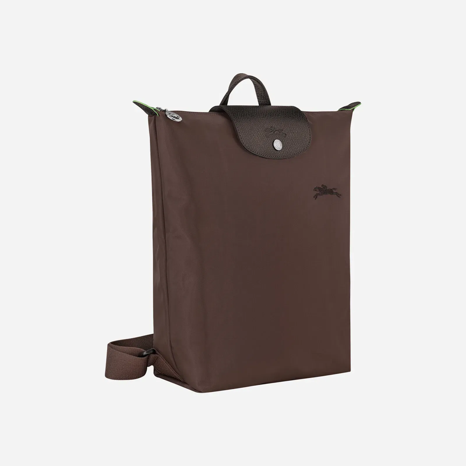 Longchamp Le Pliage Green M Backpack Mocha